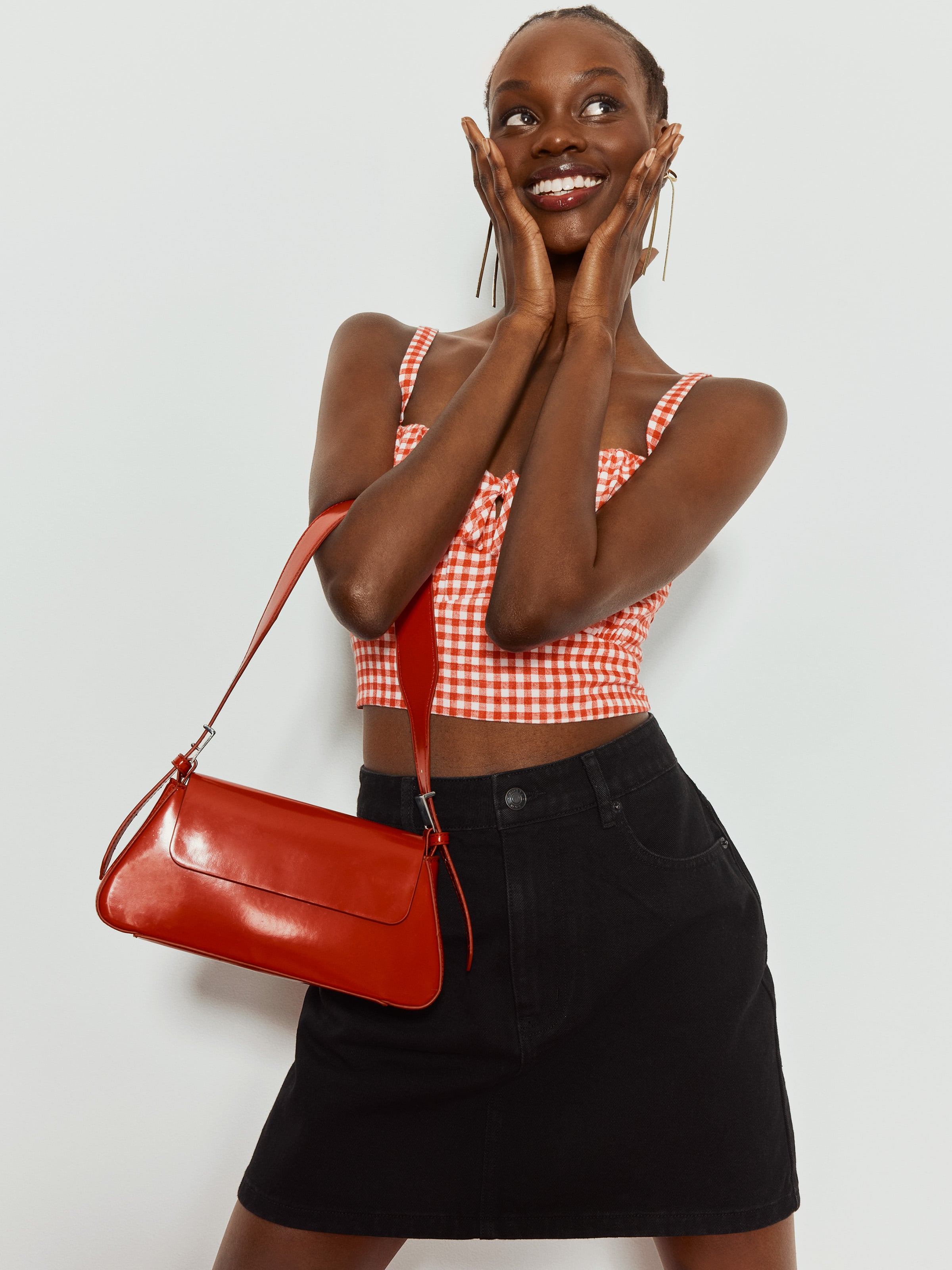 Sharni Denim Mini Skirt