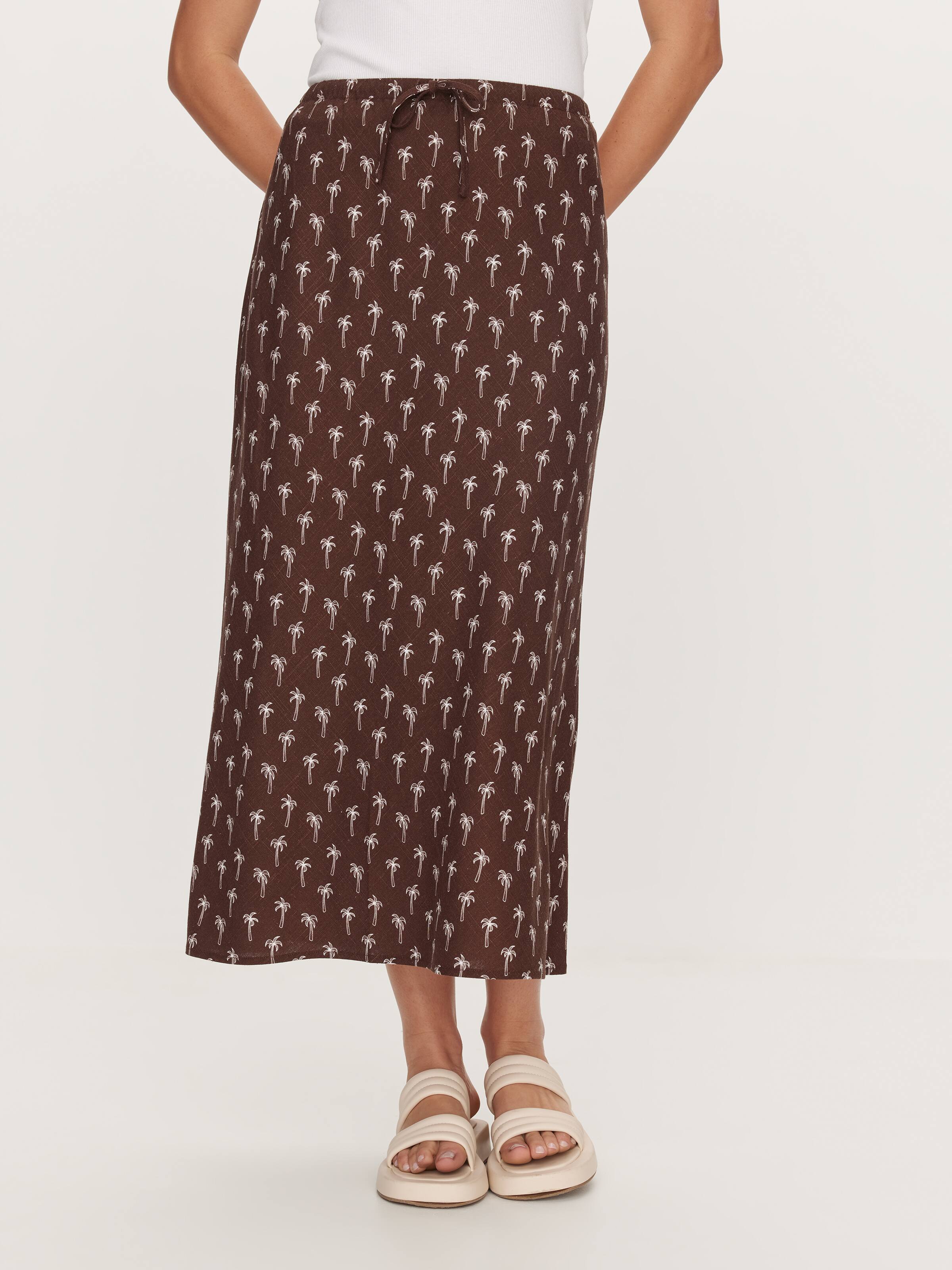 Gracie Tie Front Midi