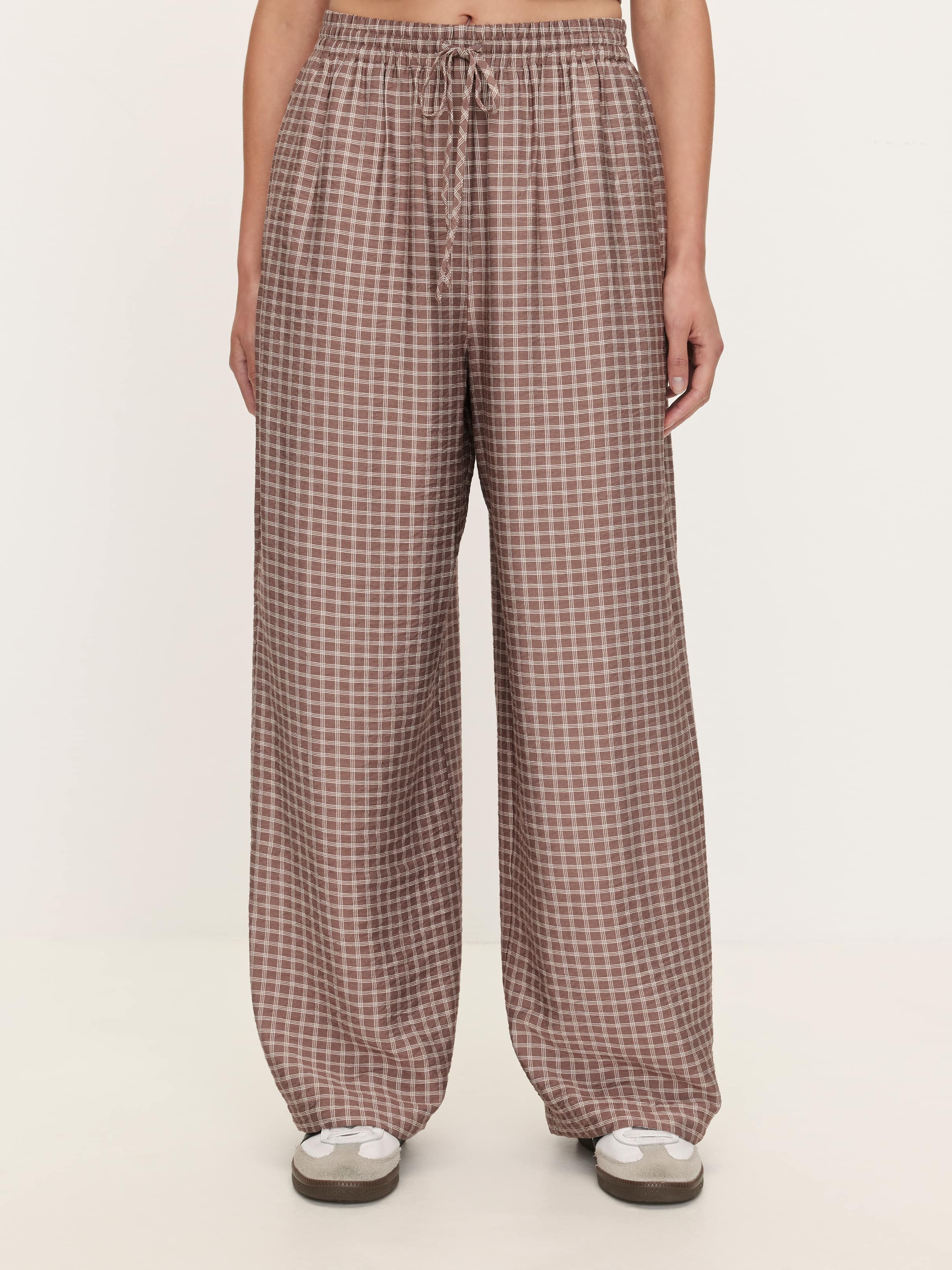 Tina Textured Straight Leg Pant