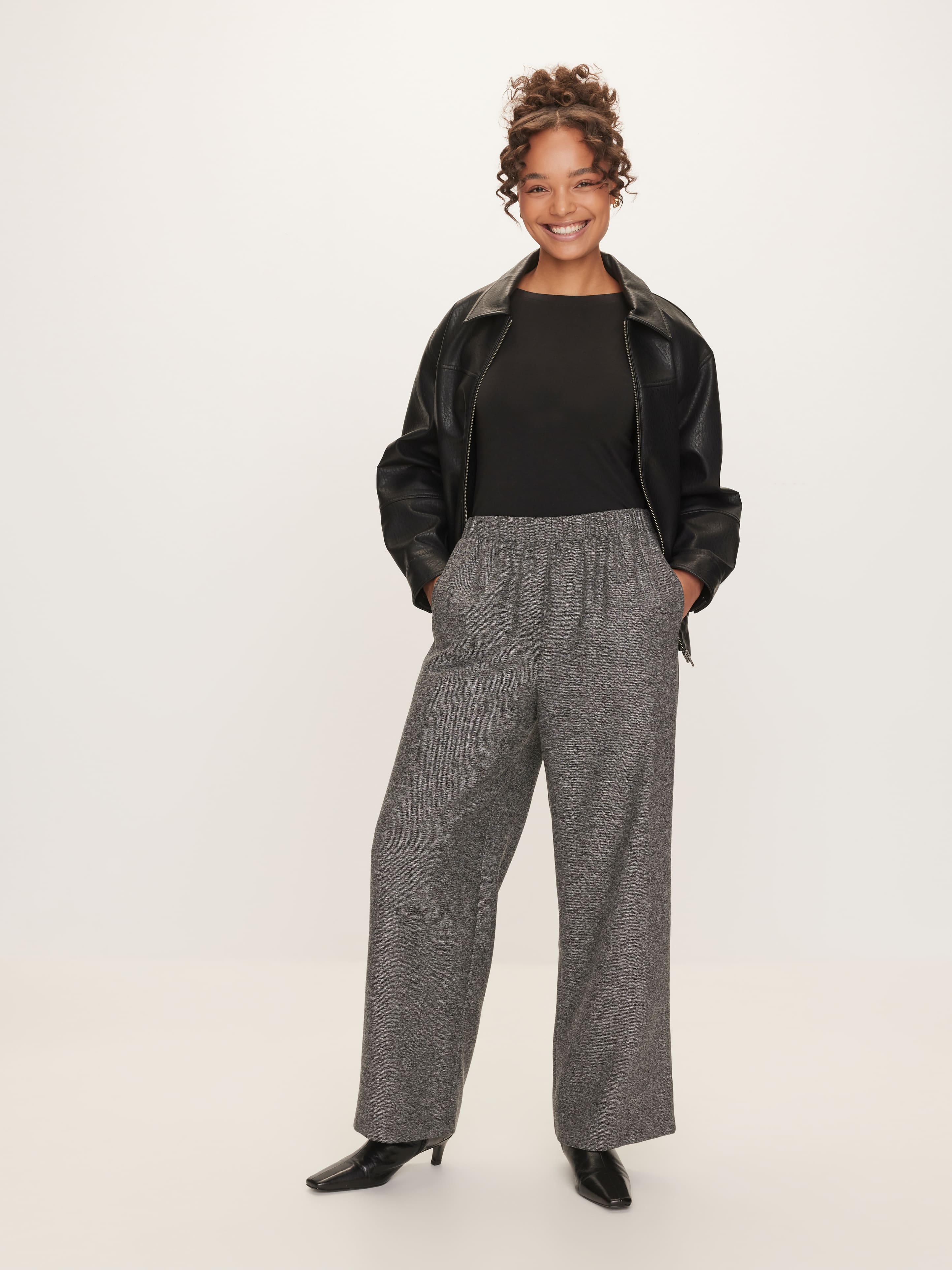 Olivia Herringbone Pant
