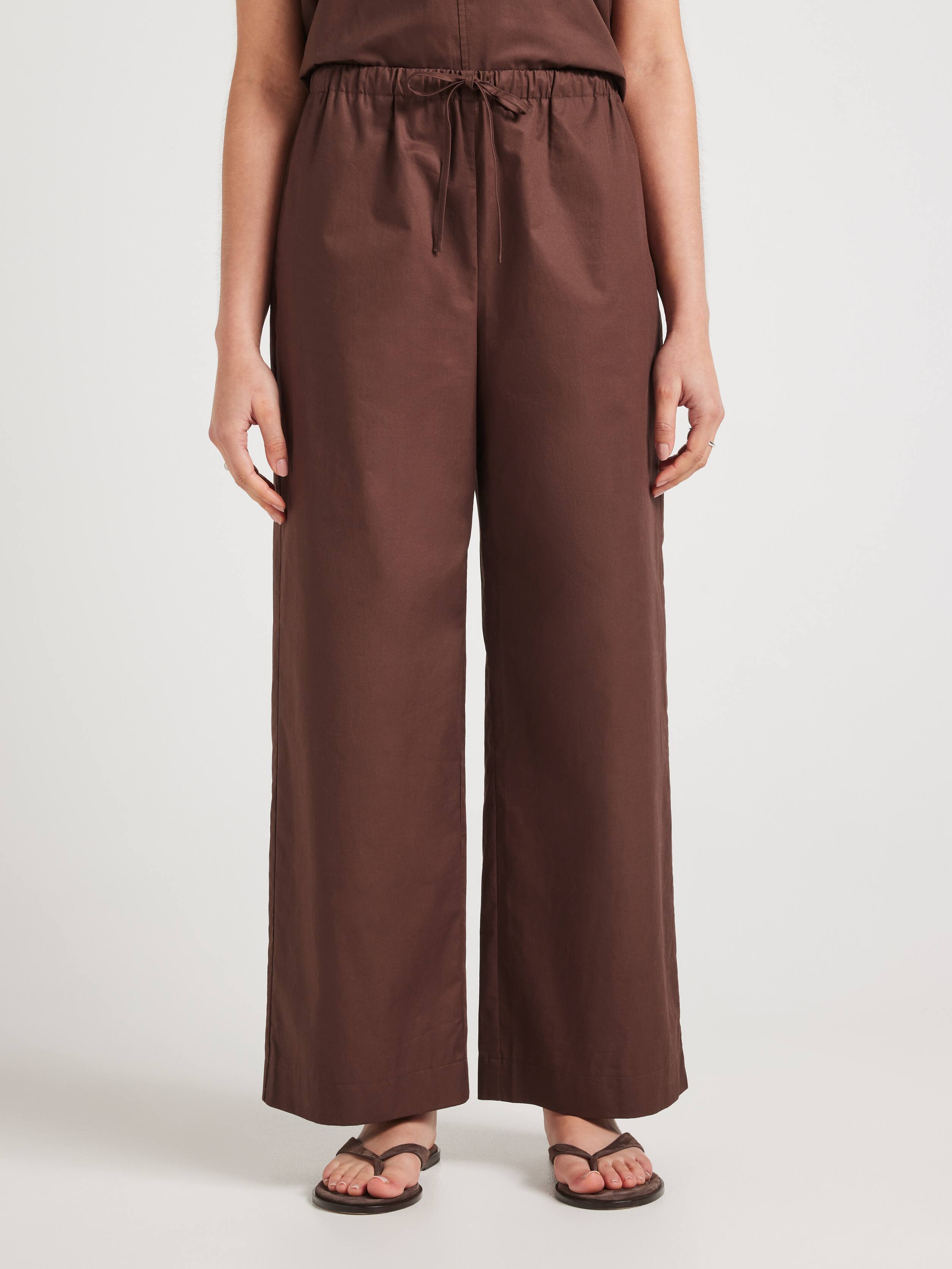 Simone Cottan Straight Leg Pant