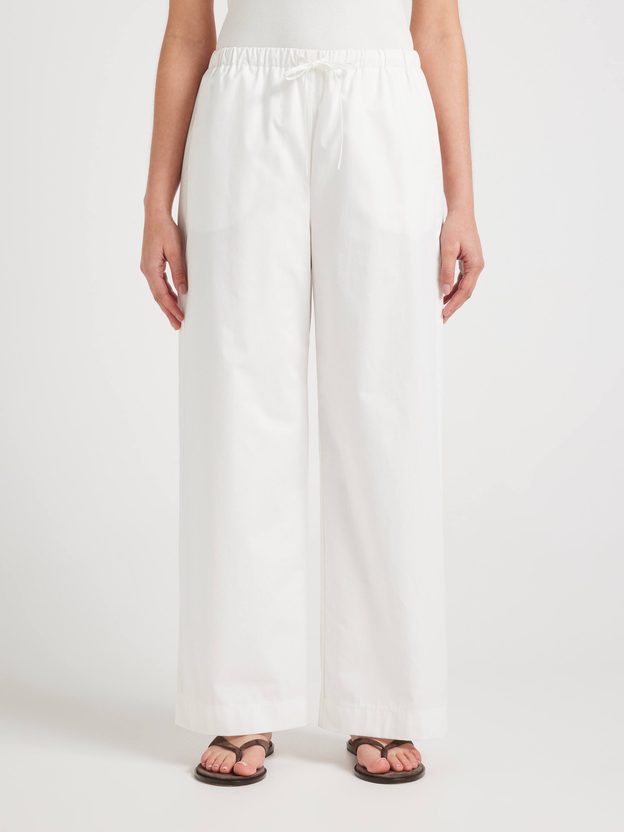Simone Cottan Straight Leg Pant