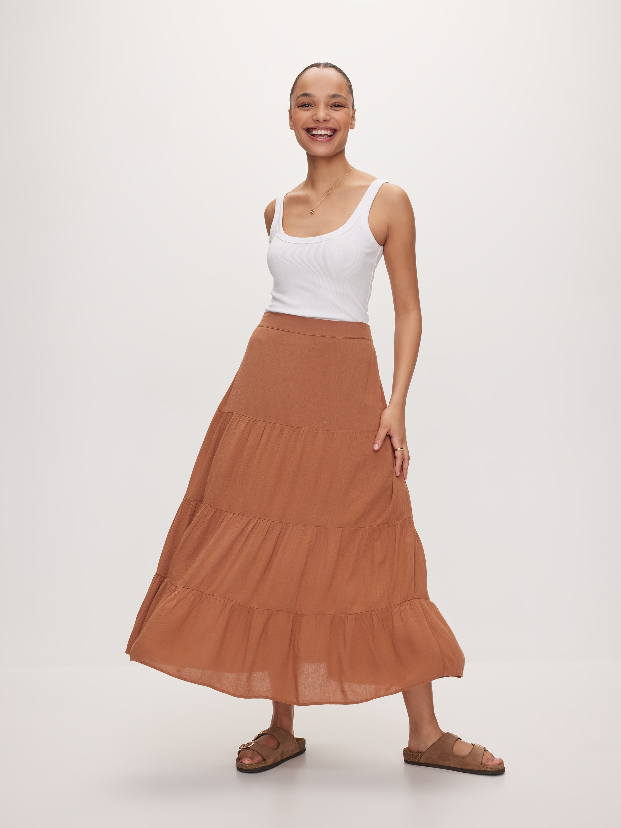 Linen skirt dotti best sale