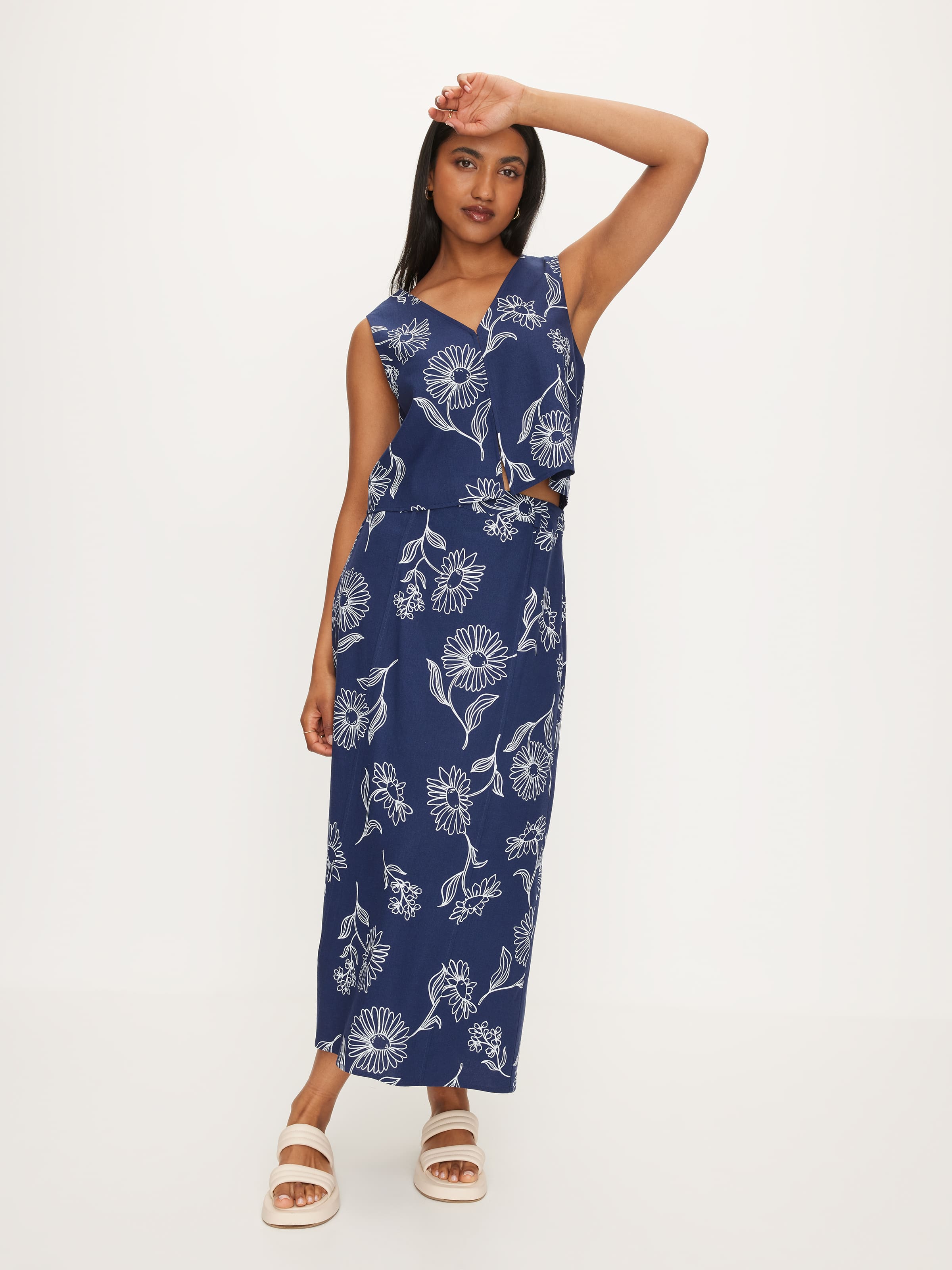 Emmie Column Skirt