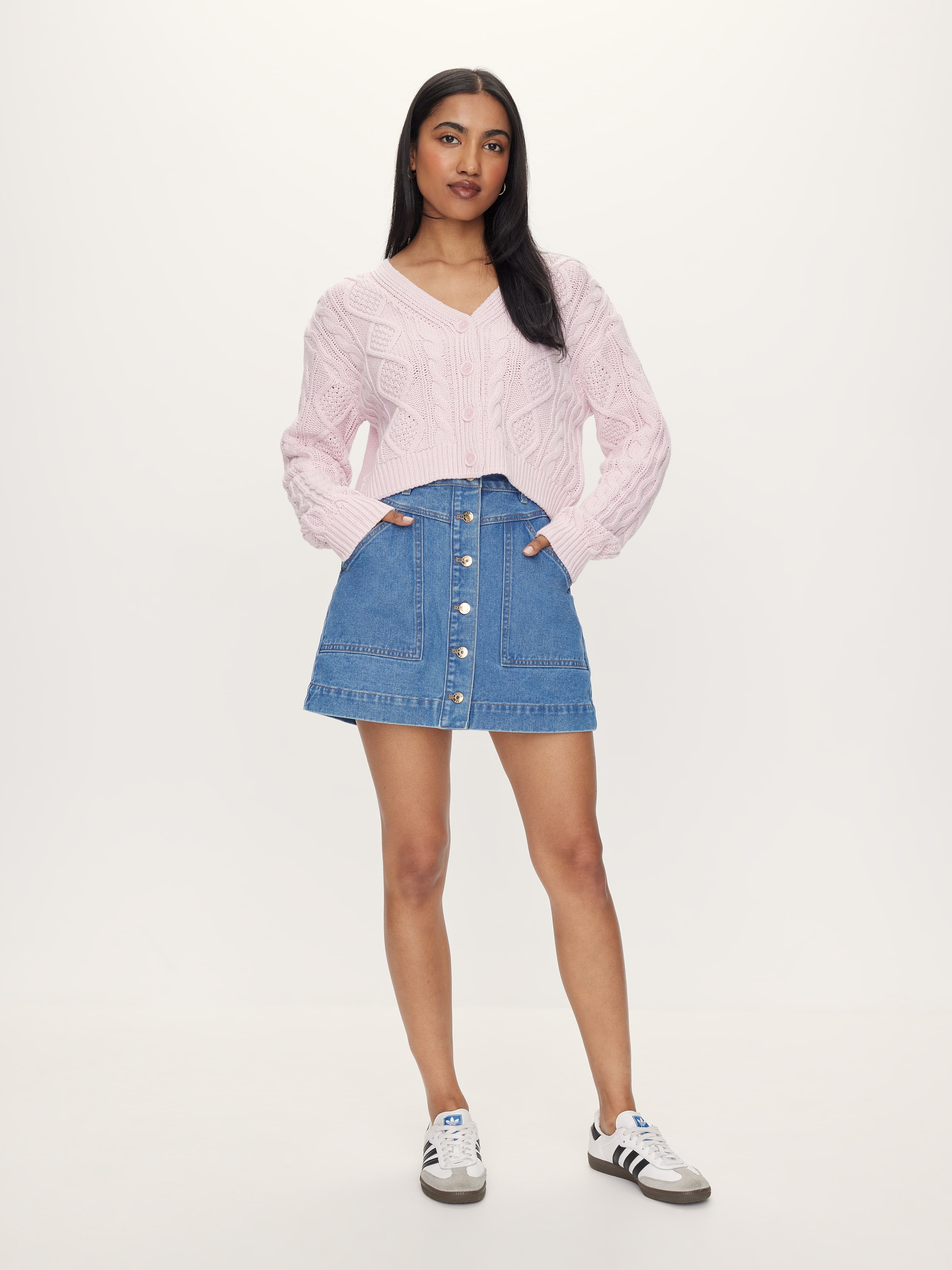 Mia Denim Mini Skirt