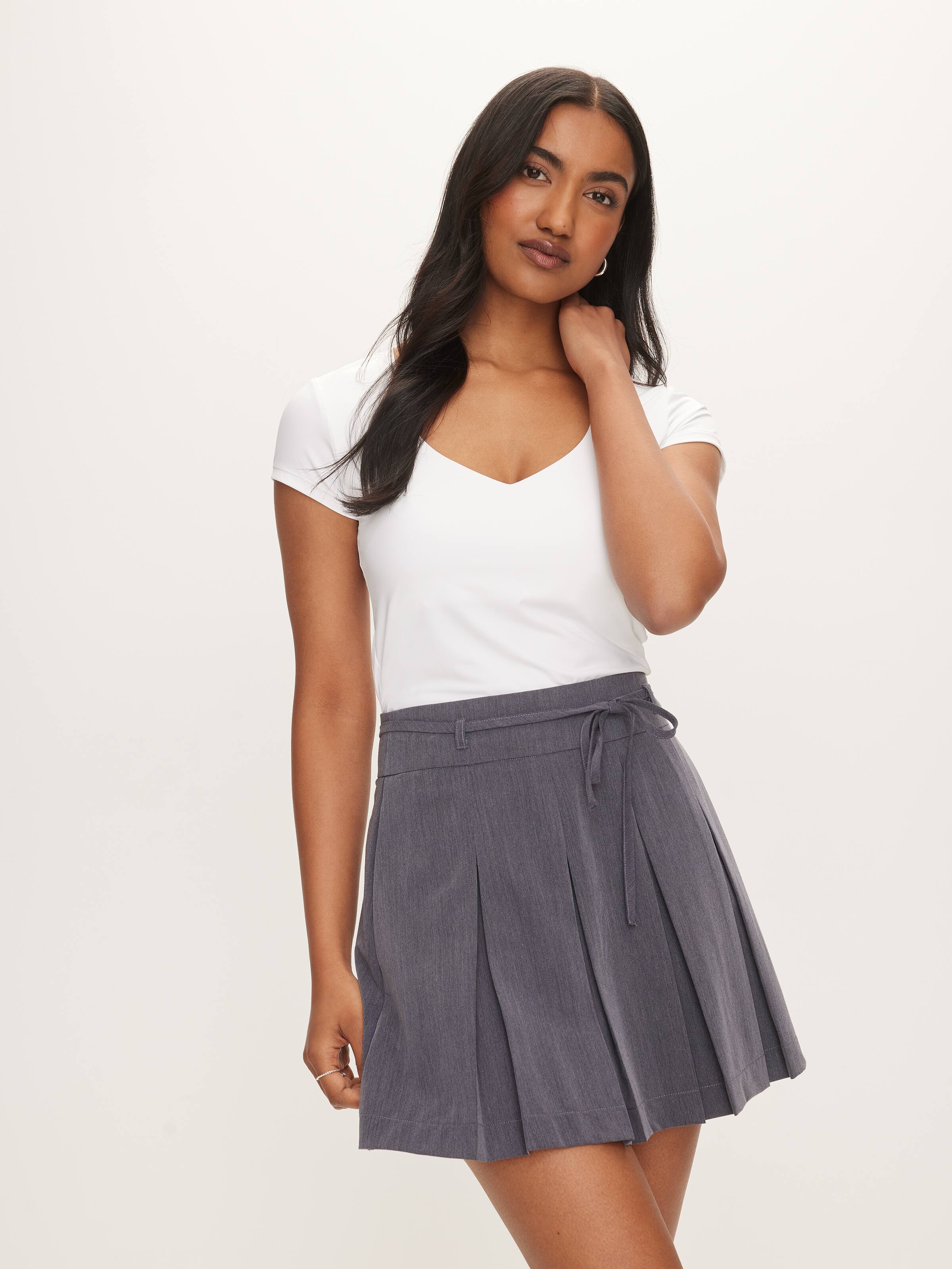 Ciara Pleated Mini Skirt