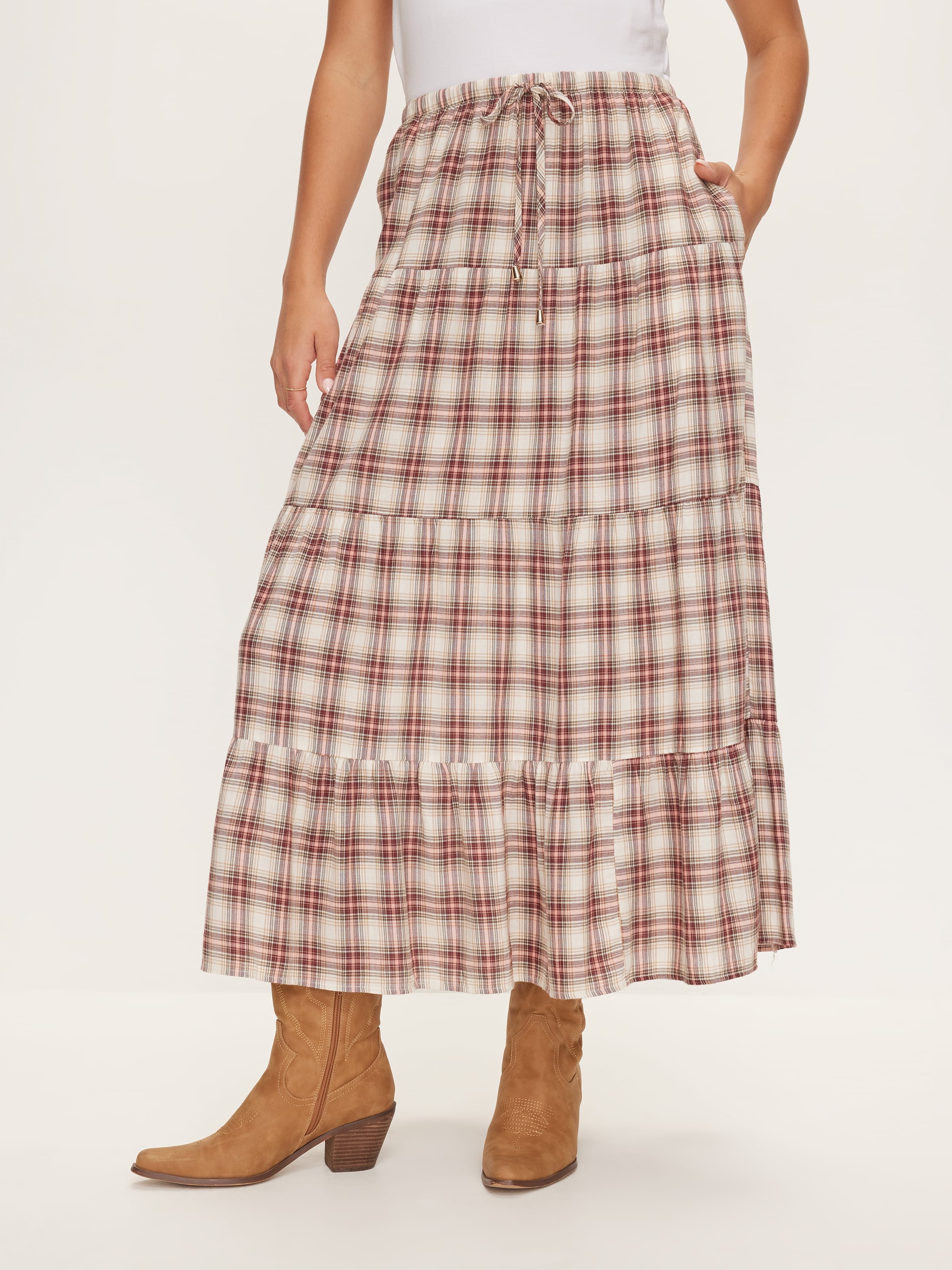 Camila Tiered Midi