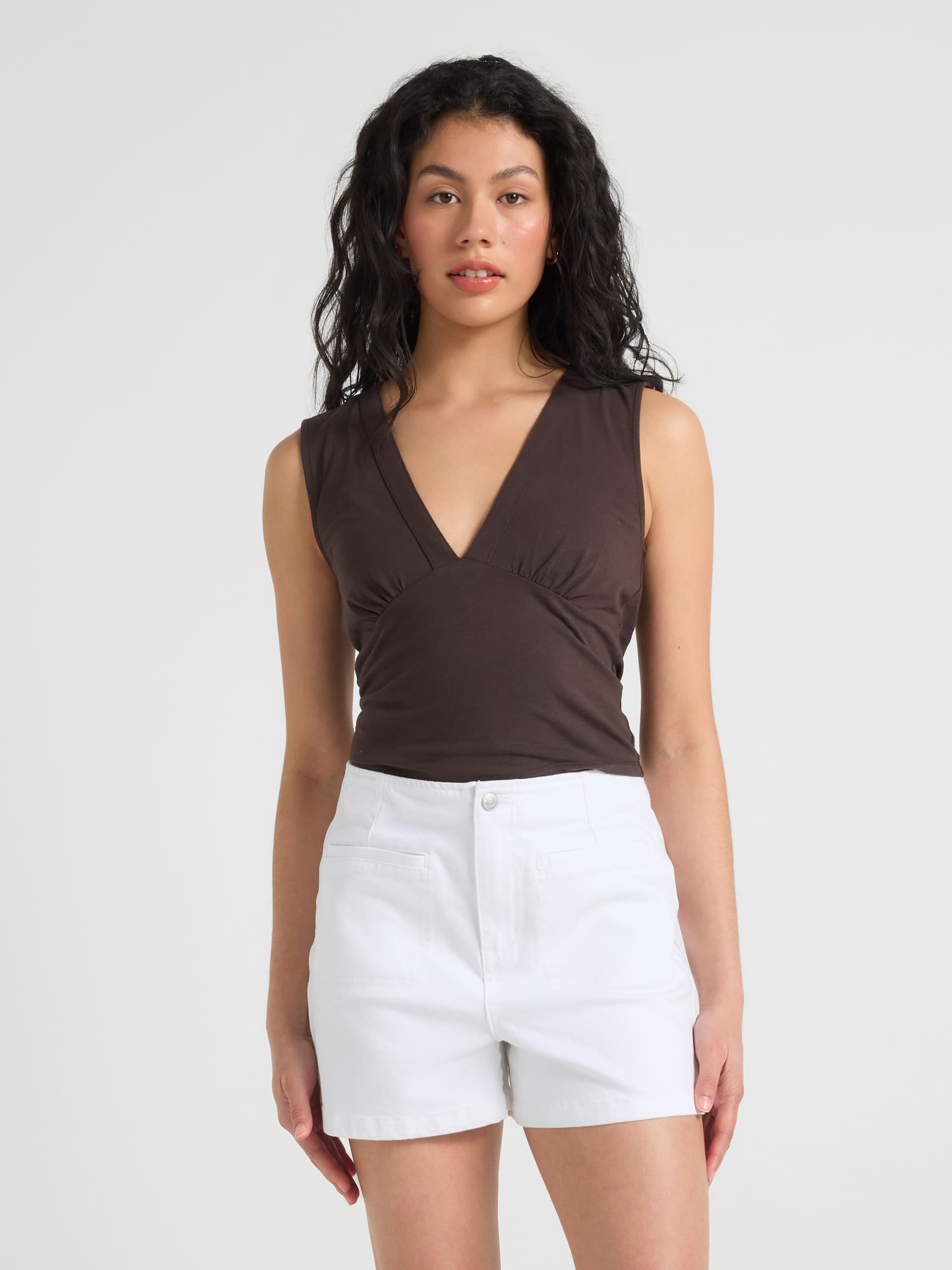 Heidi Patch Pocket Denim Short
