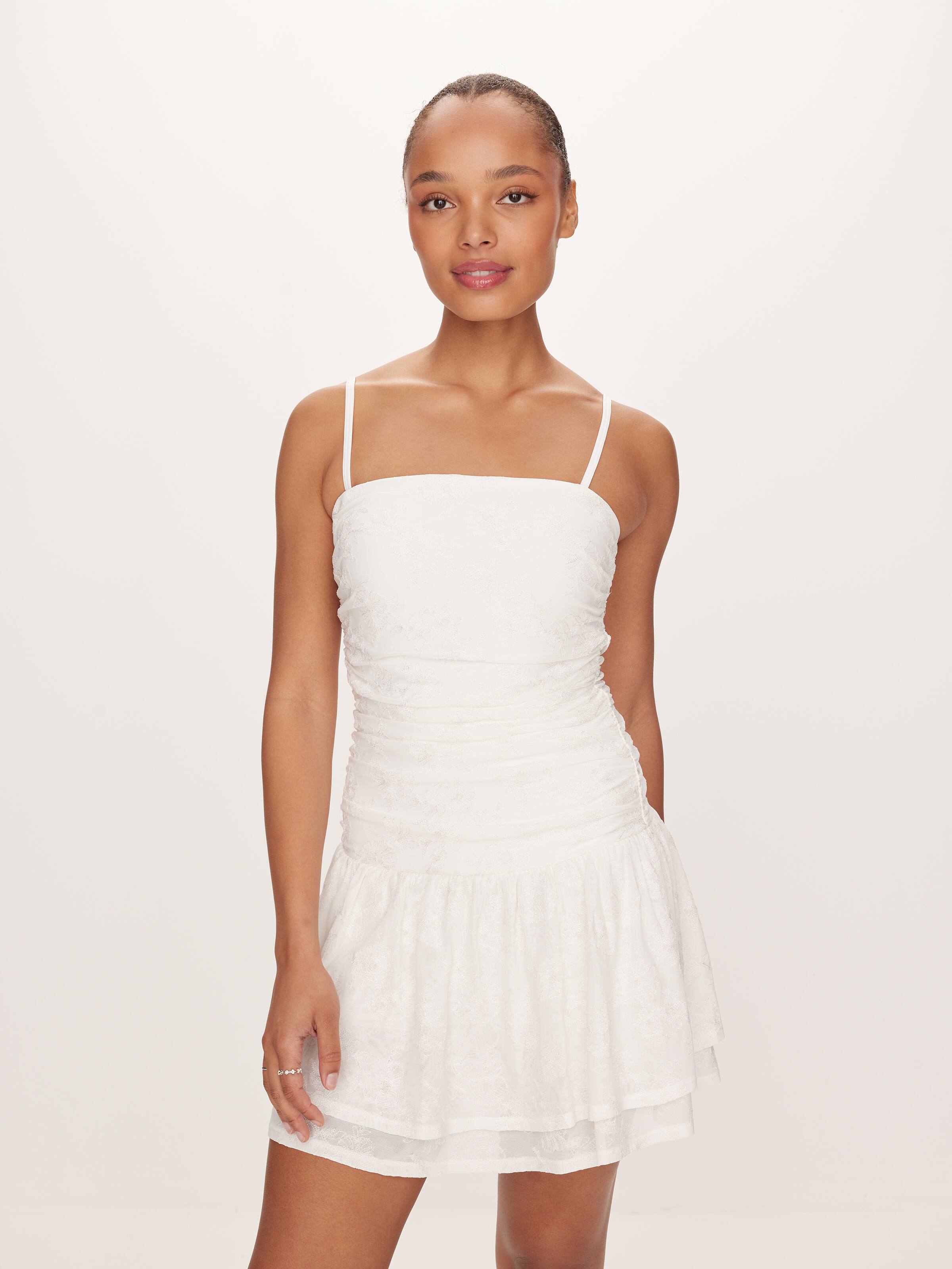 Olivia Mesh Lace Playsuit