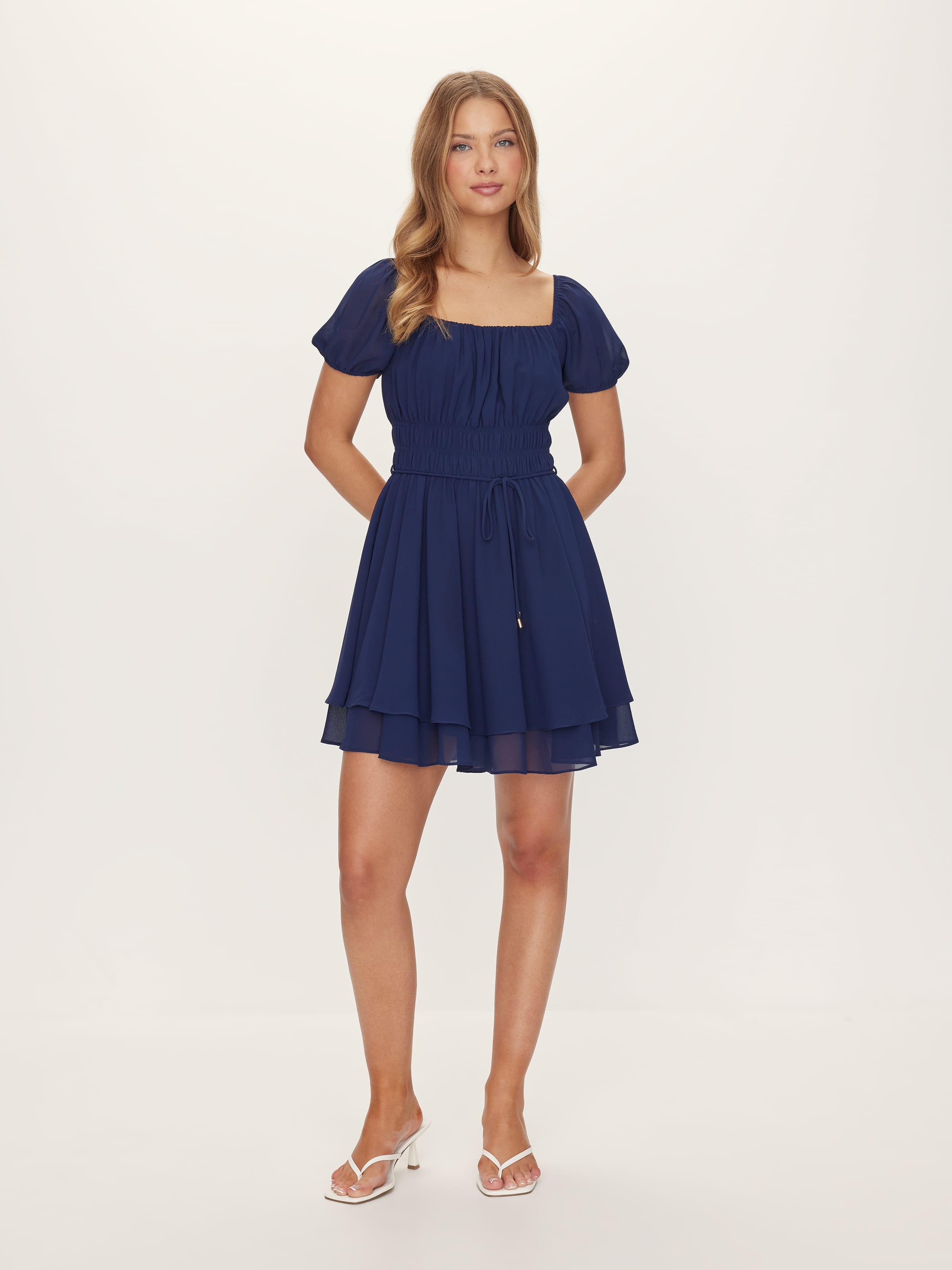 Jacquie Gathered Mini Playsuit