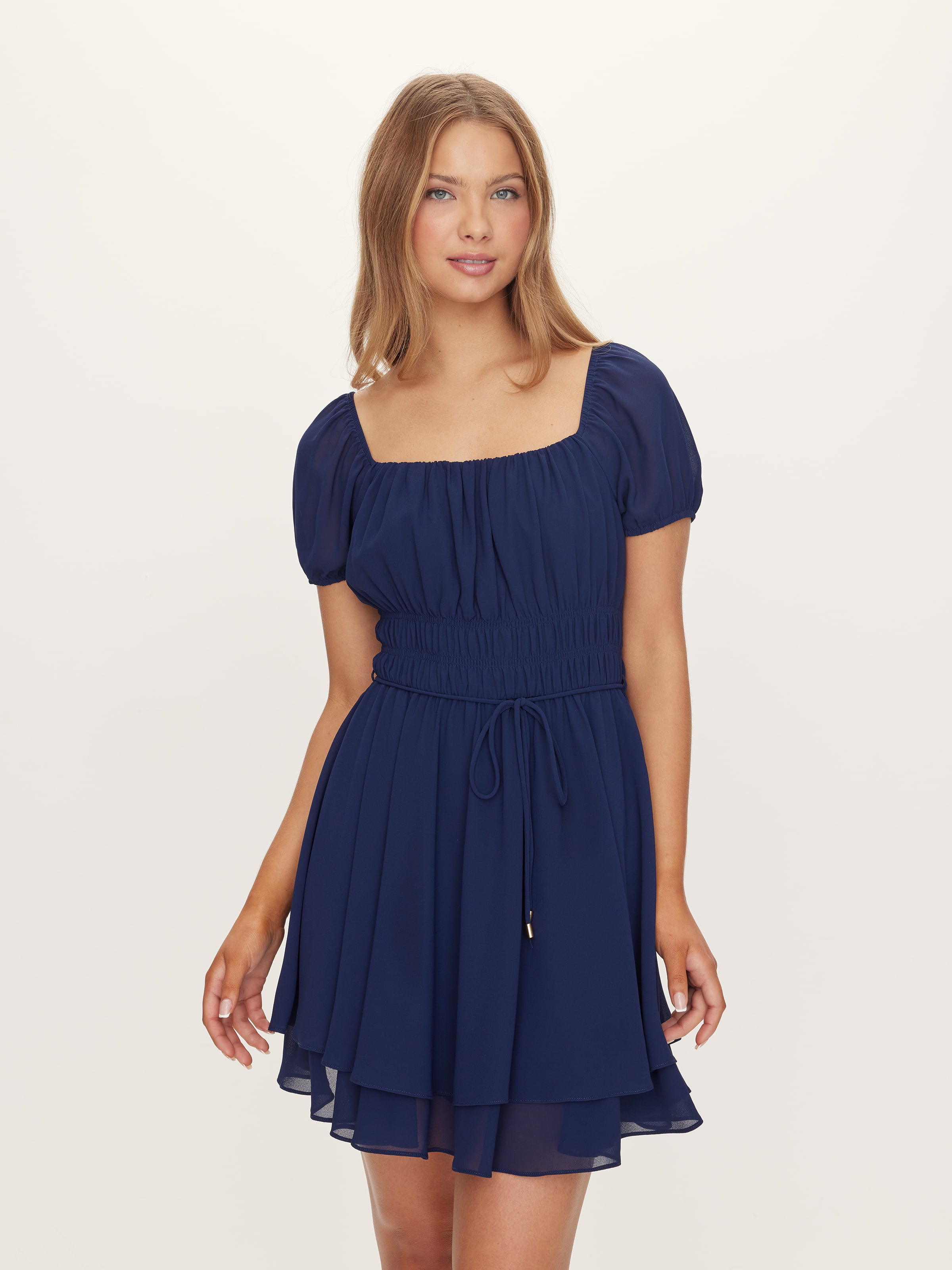 Jacquie Gathered Mini Playsuit