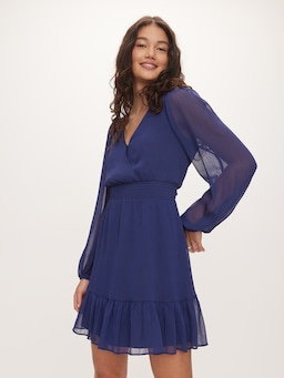 Antonella Long Sleeve Mini Dress