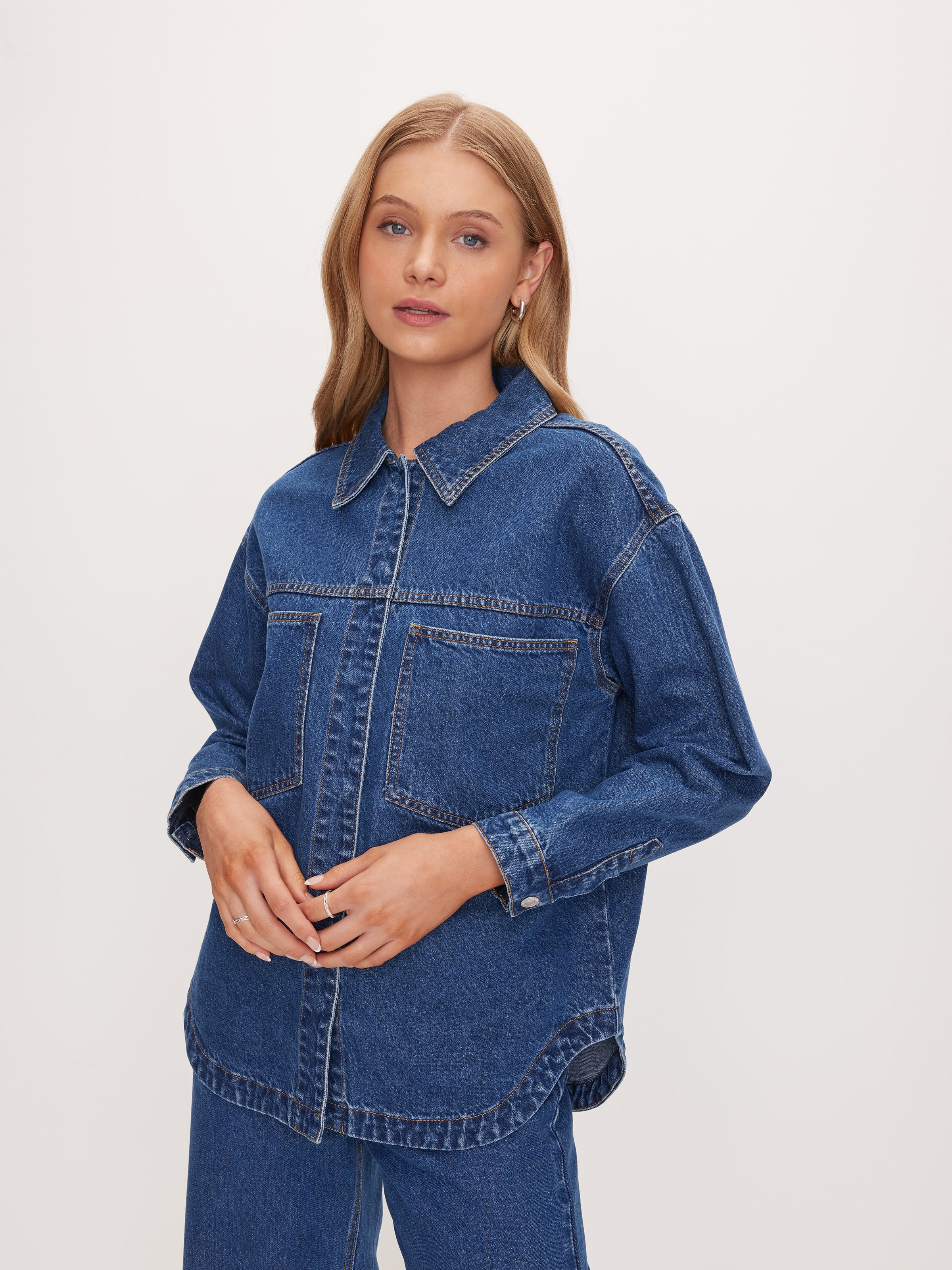 Stella Denim Shacket