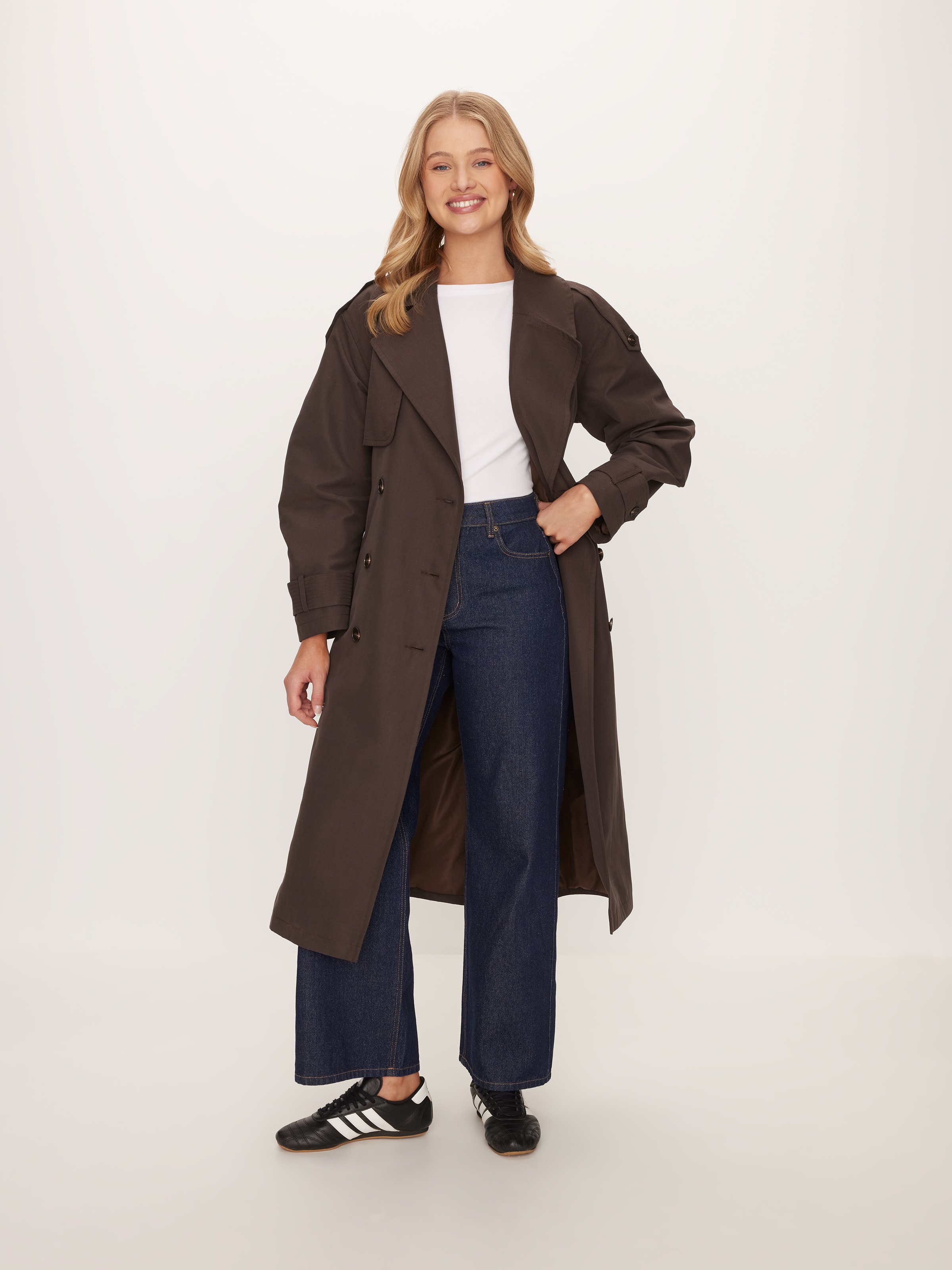 V Amari Casual Trench