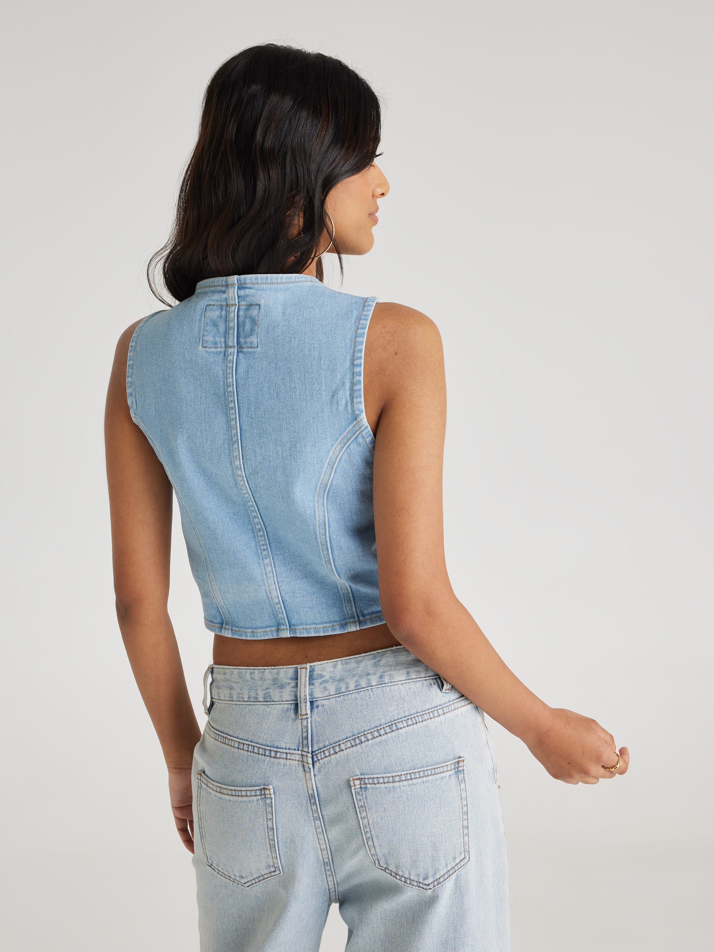 Denim Vest Dotti Online
