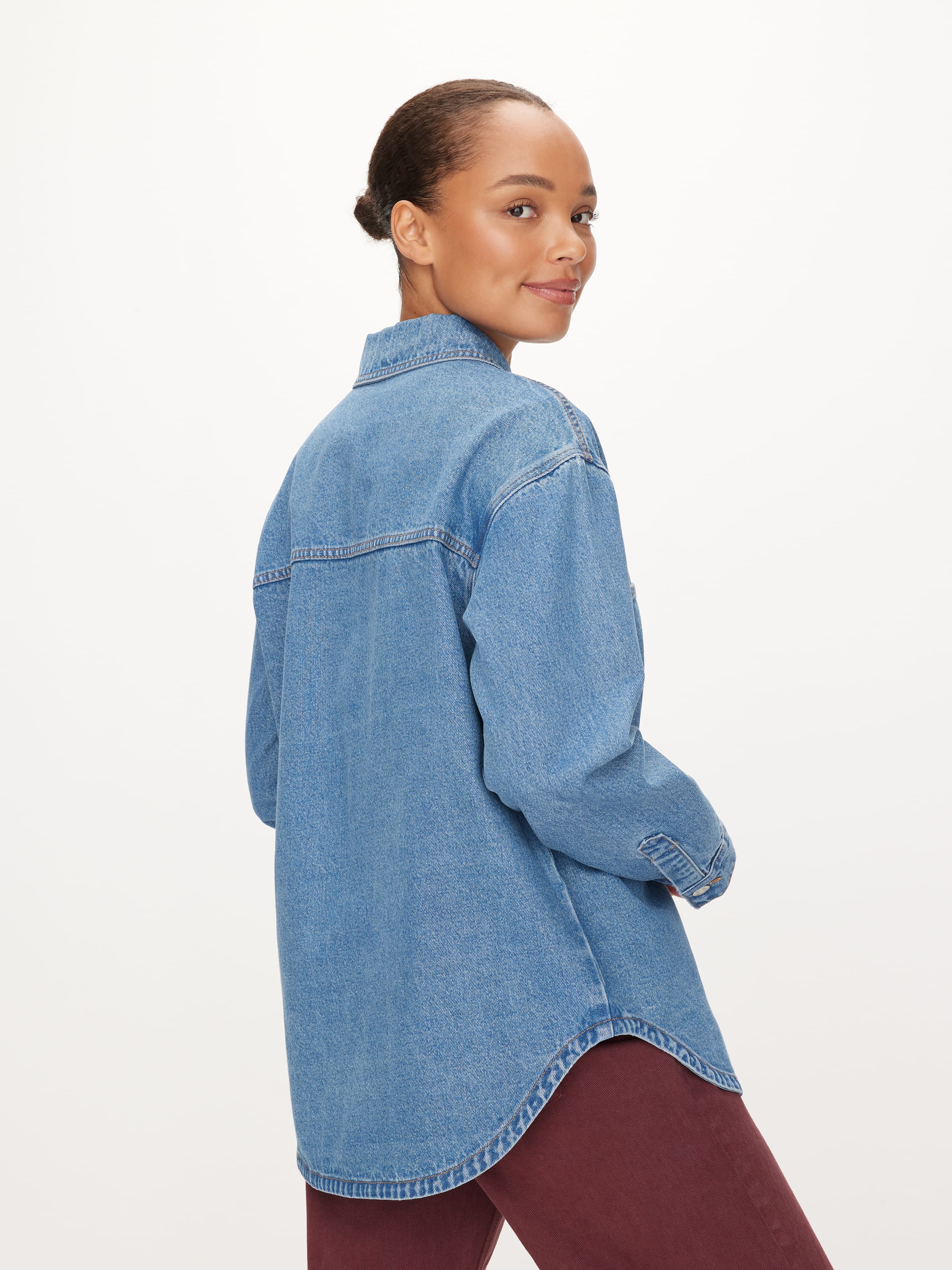 Rae Denim Shacket