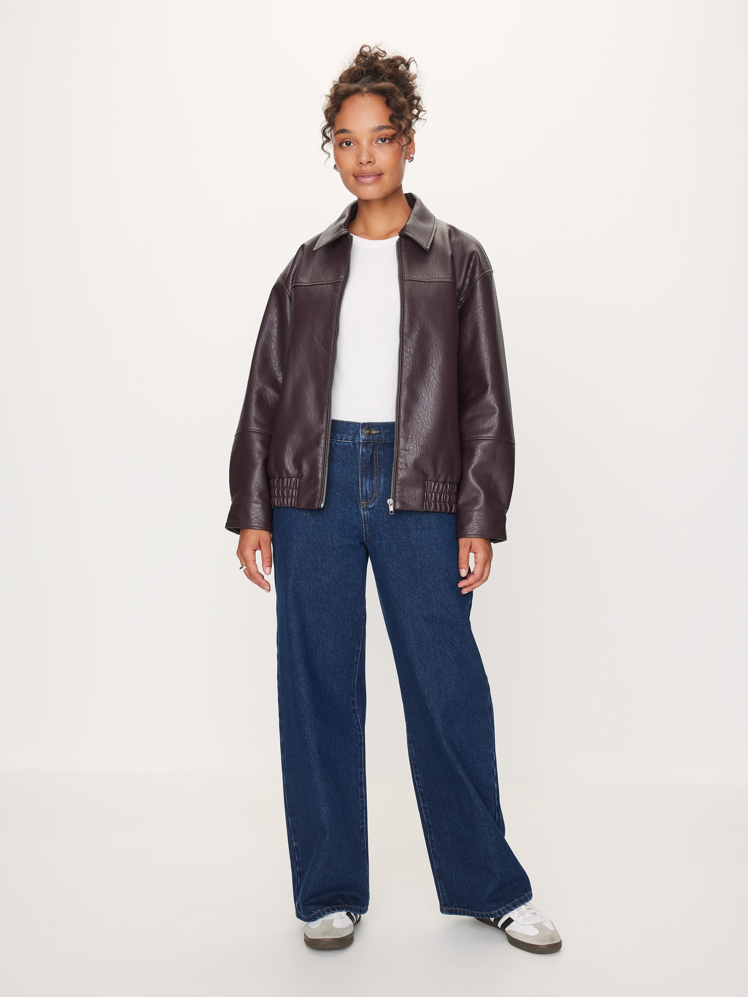 Remi Longline Pu Bomber