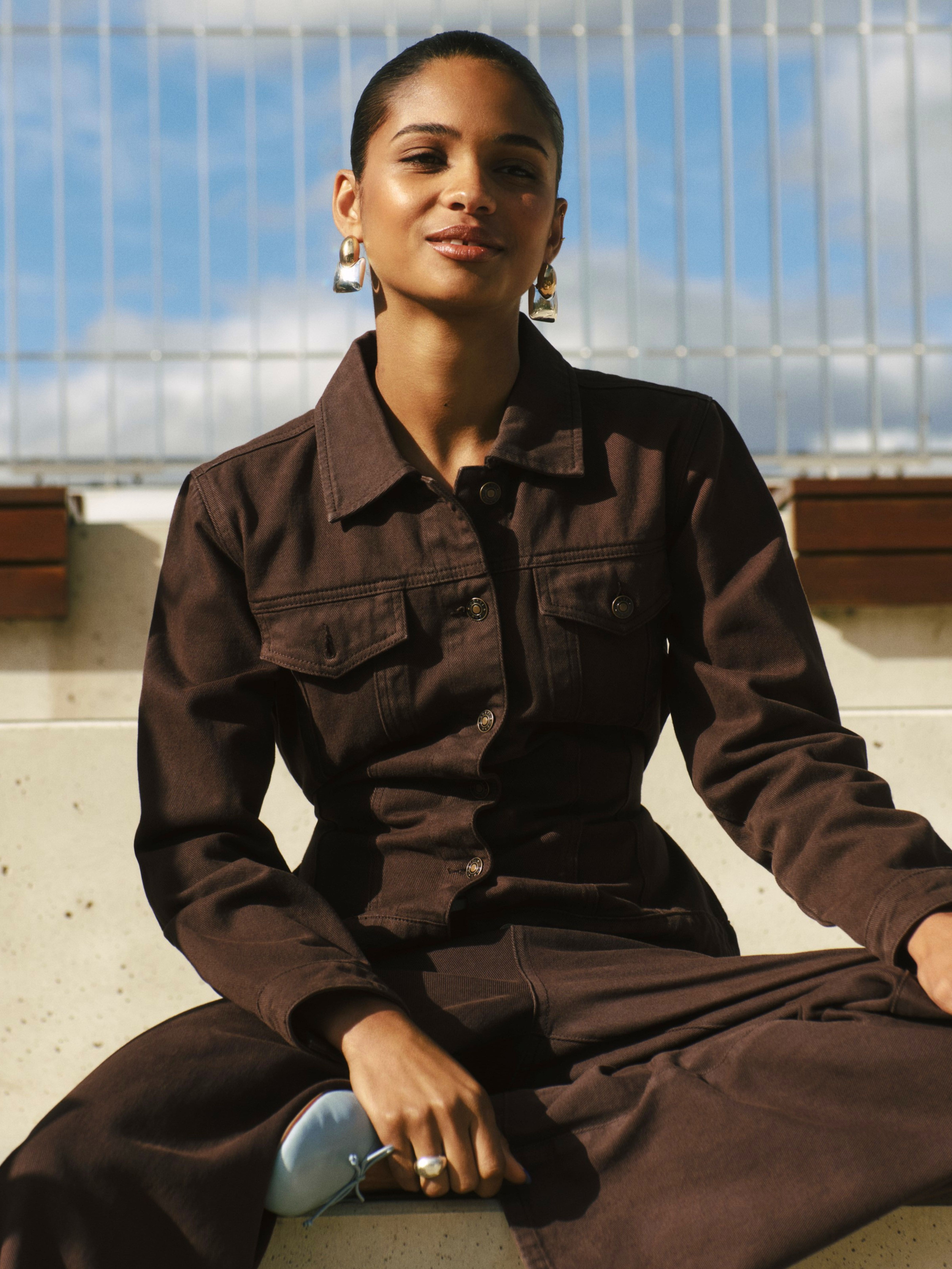 Dita Cinch Denim Jacket