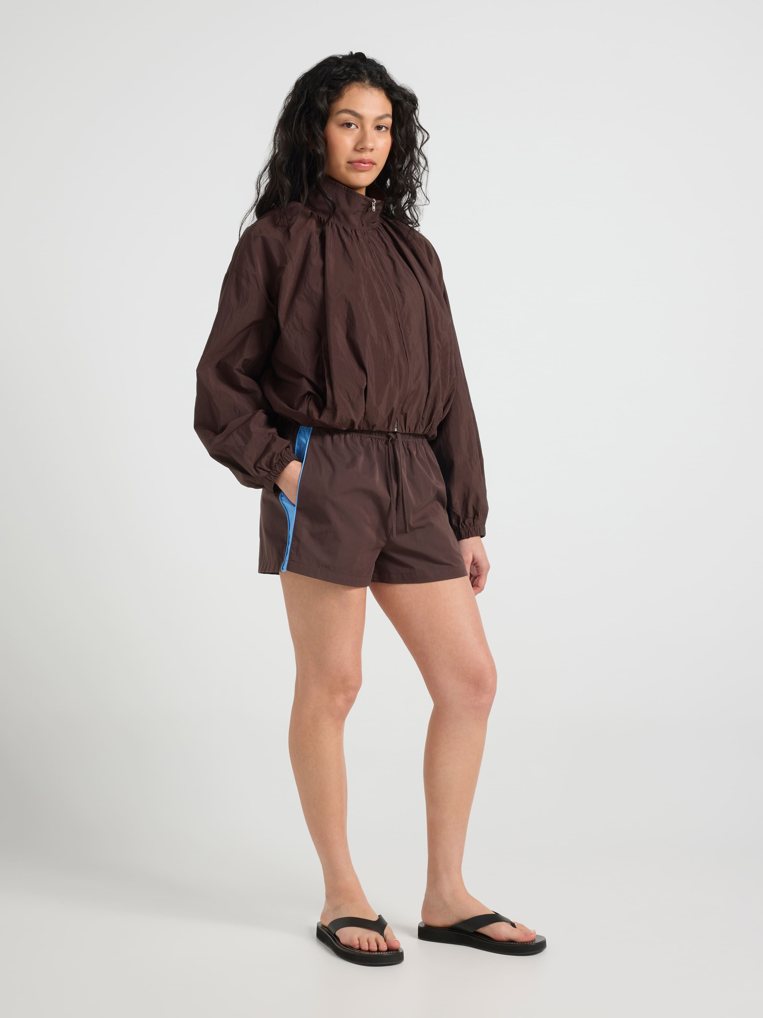 Montana Pleated Windbreaker