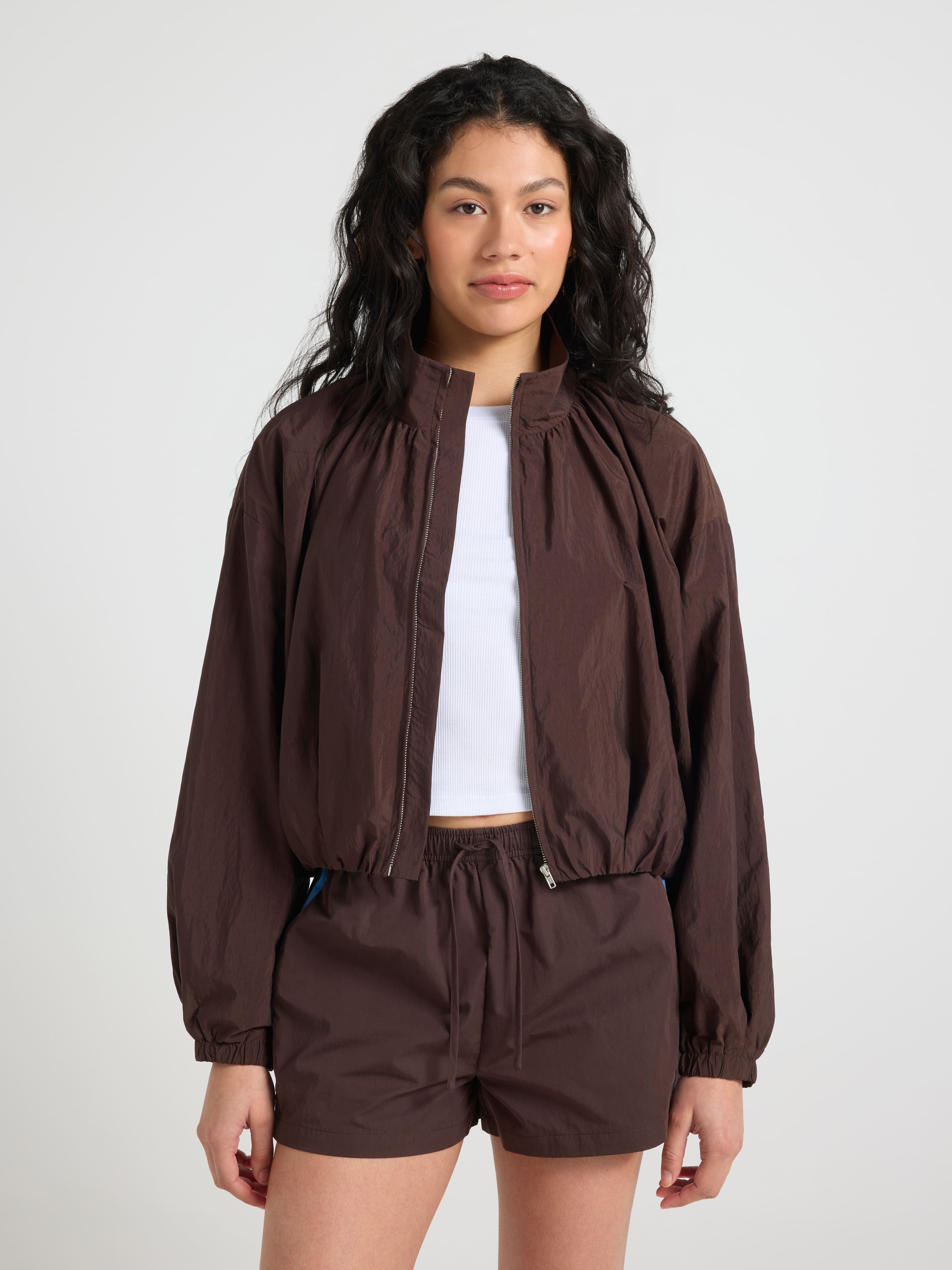 Montana Pleated Windbreaker