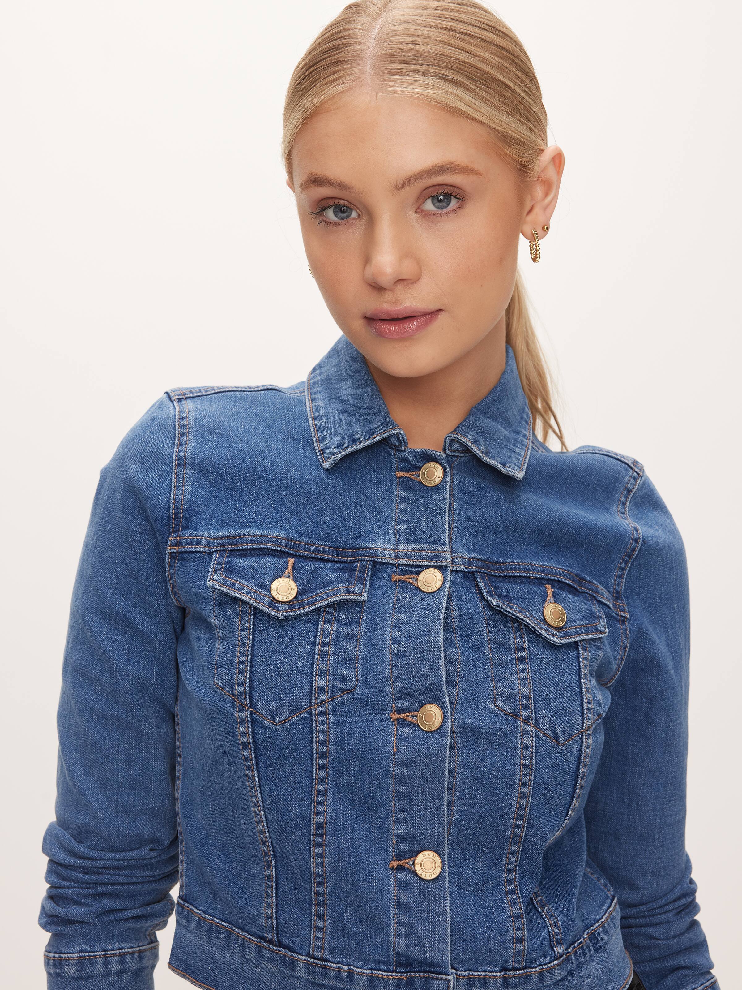 Image for Crop Denim Jacket from JustGroupNZ