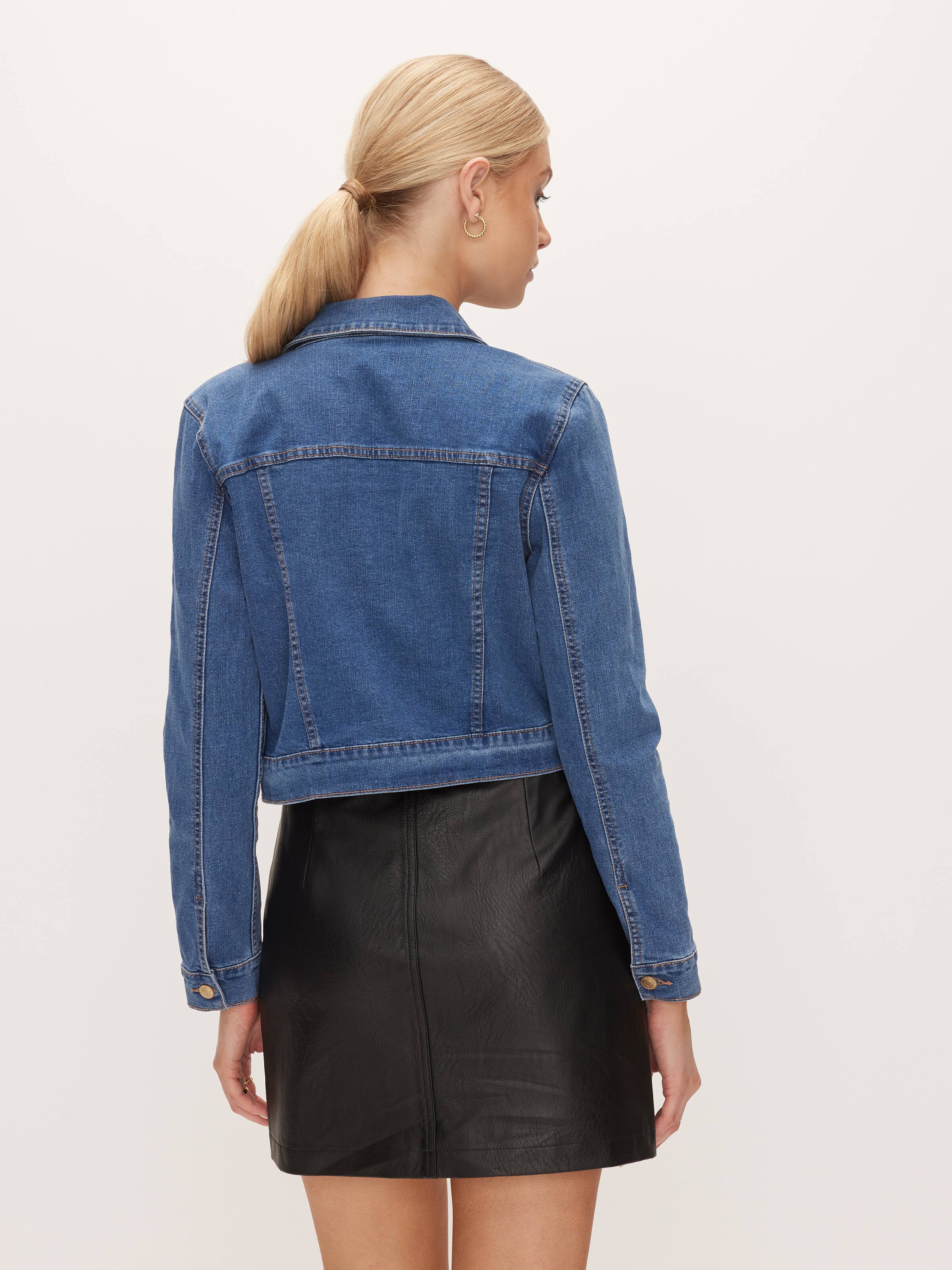 Image for Crop Denim Jacket from JustGroupNZ