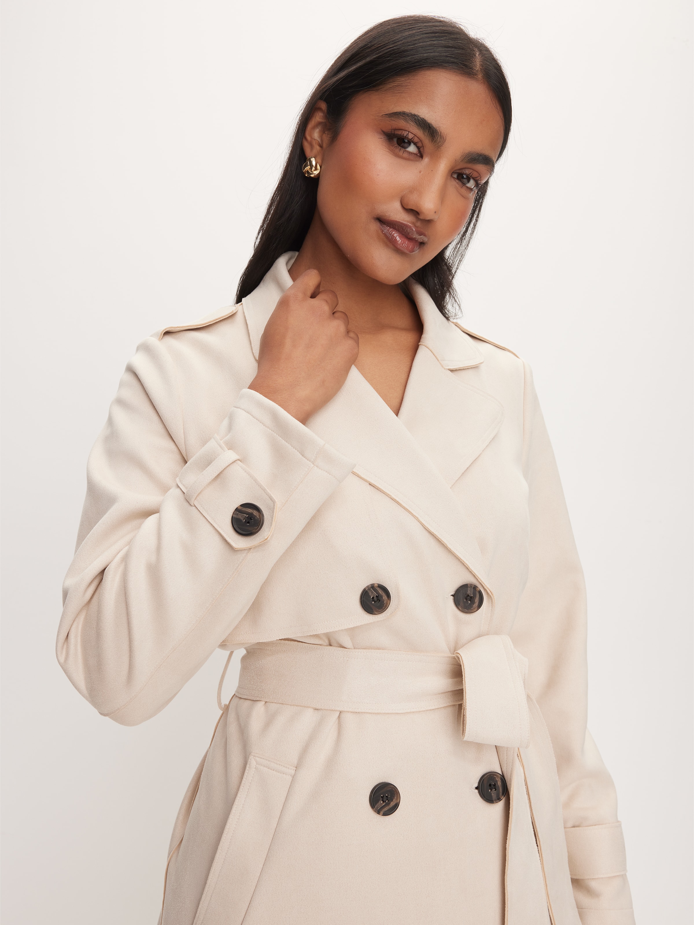 Image for Addie Suedette Trench from JustGroupNZ