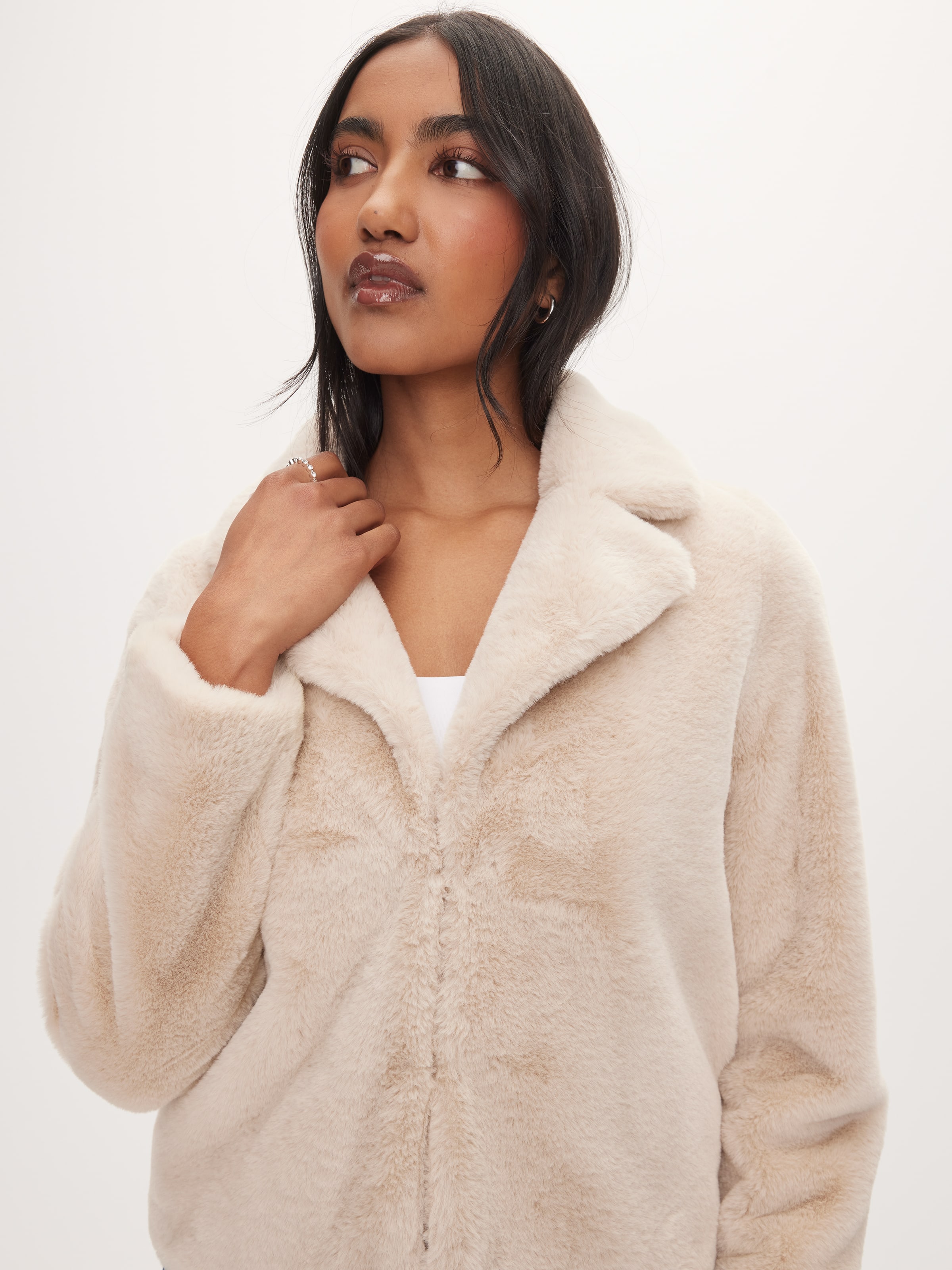 Image for Serena Cropped Faux Fur from JustGroupNZ