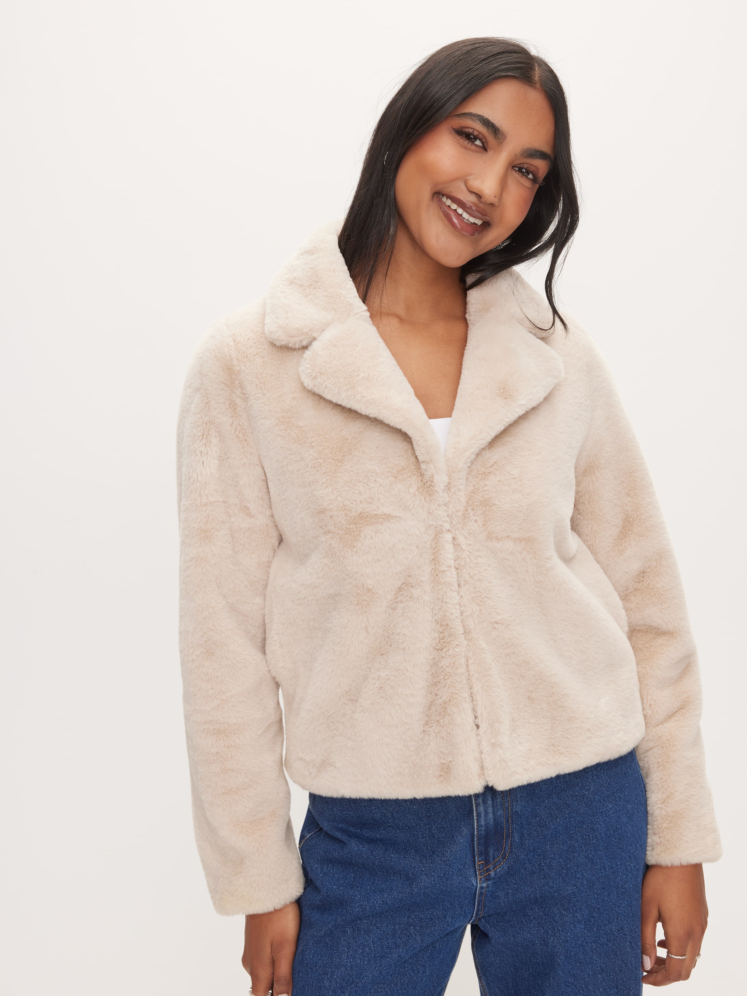Image for Serena Cropped Faux Fur from JustGroupNZ