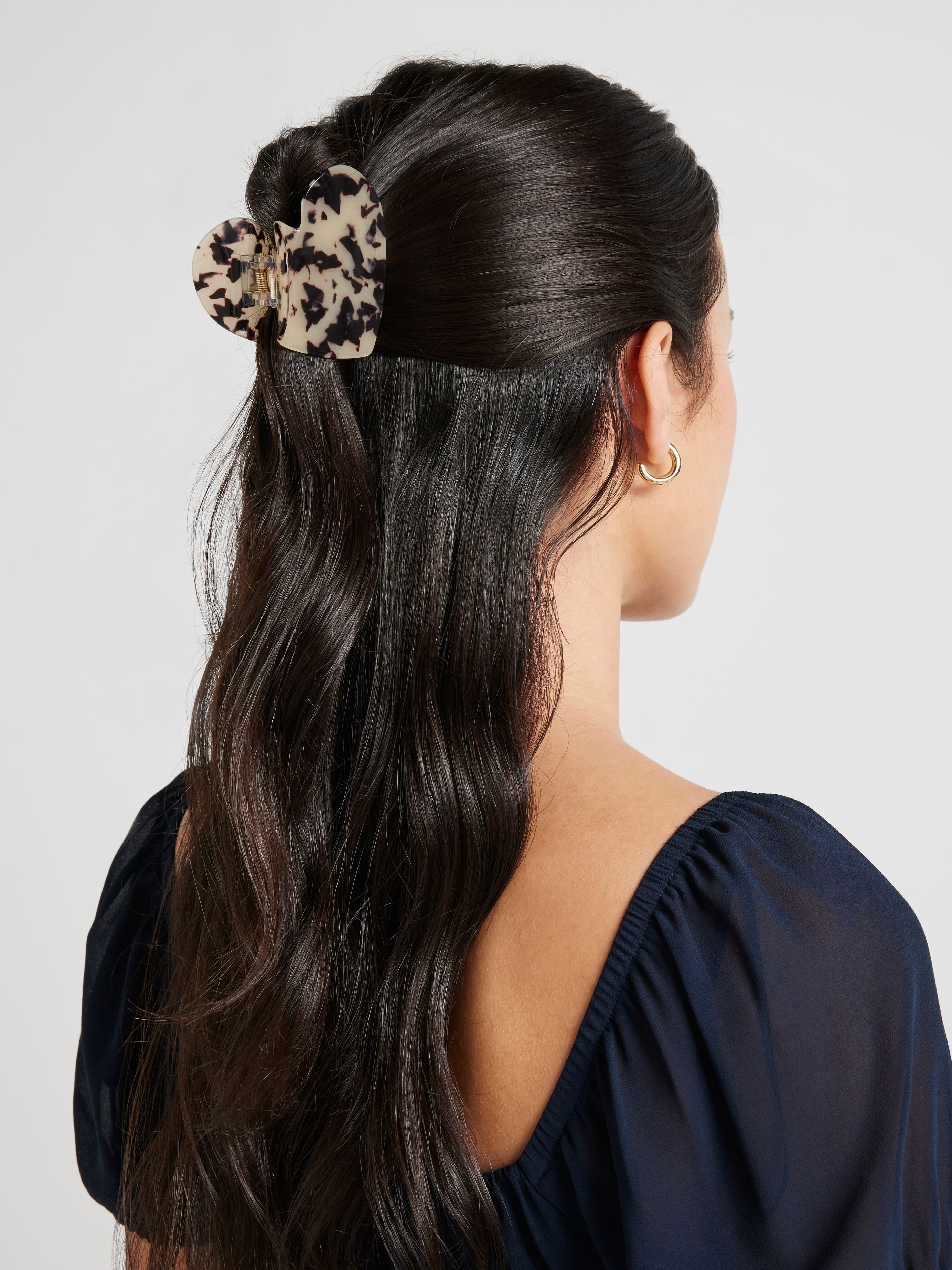 Heart Hair Claw