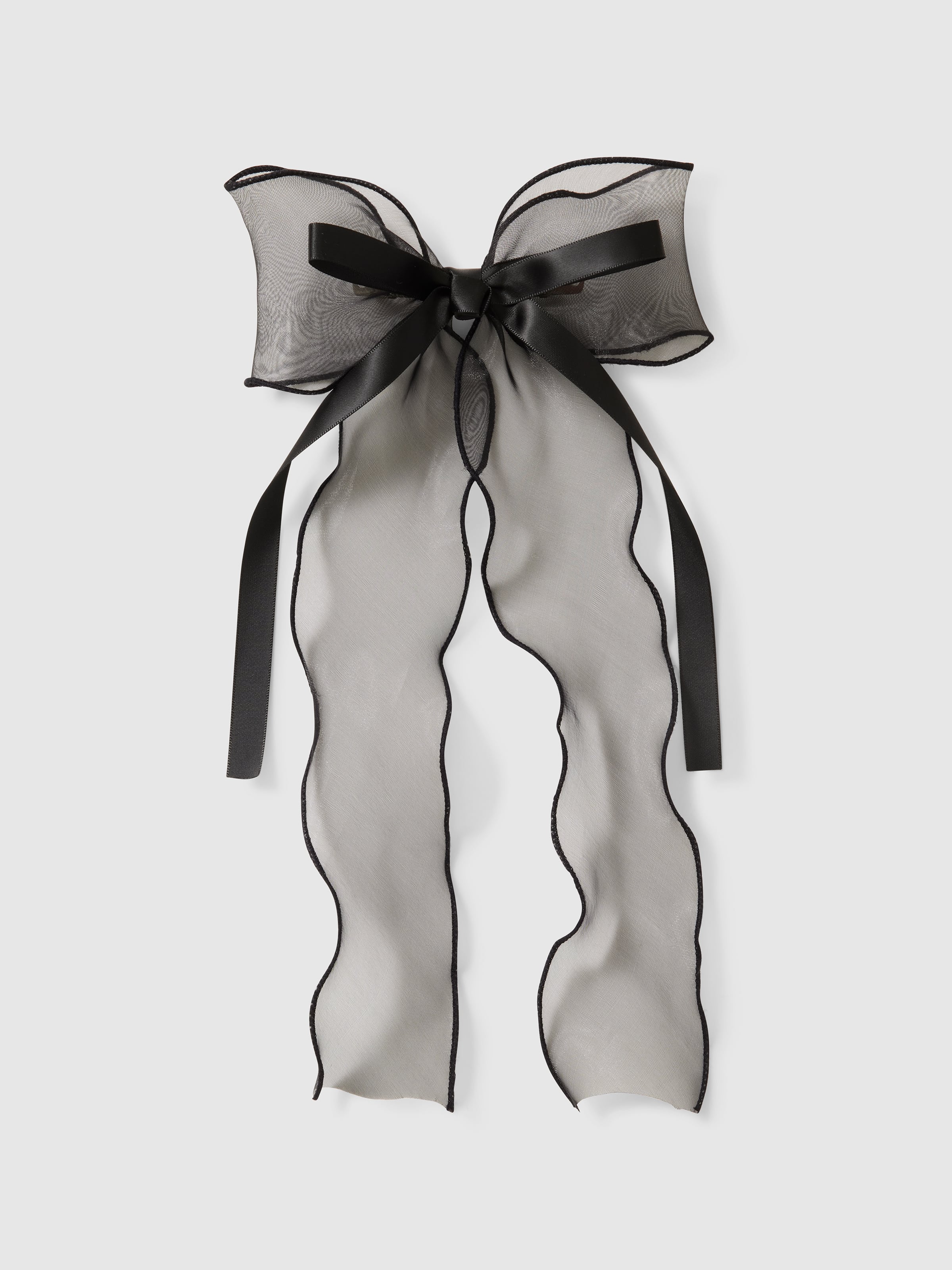 Organza Spot Hair Bow