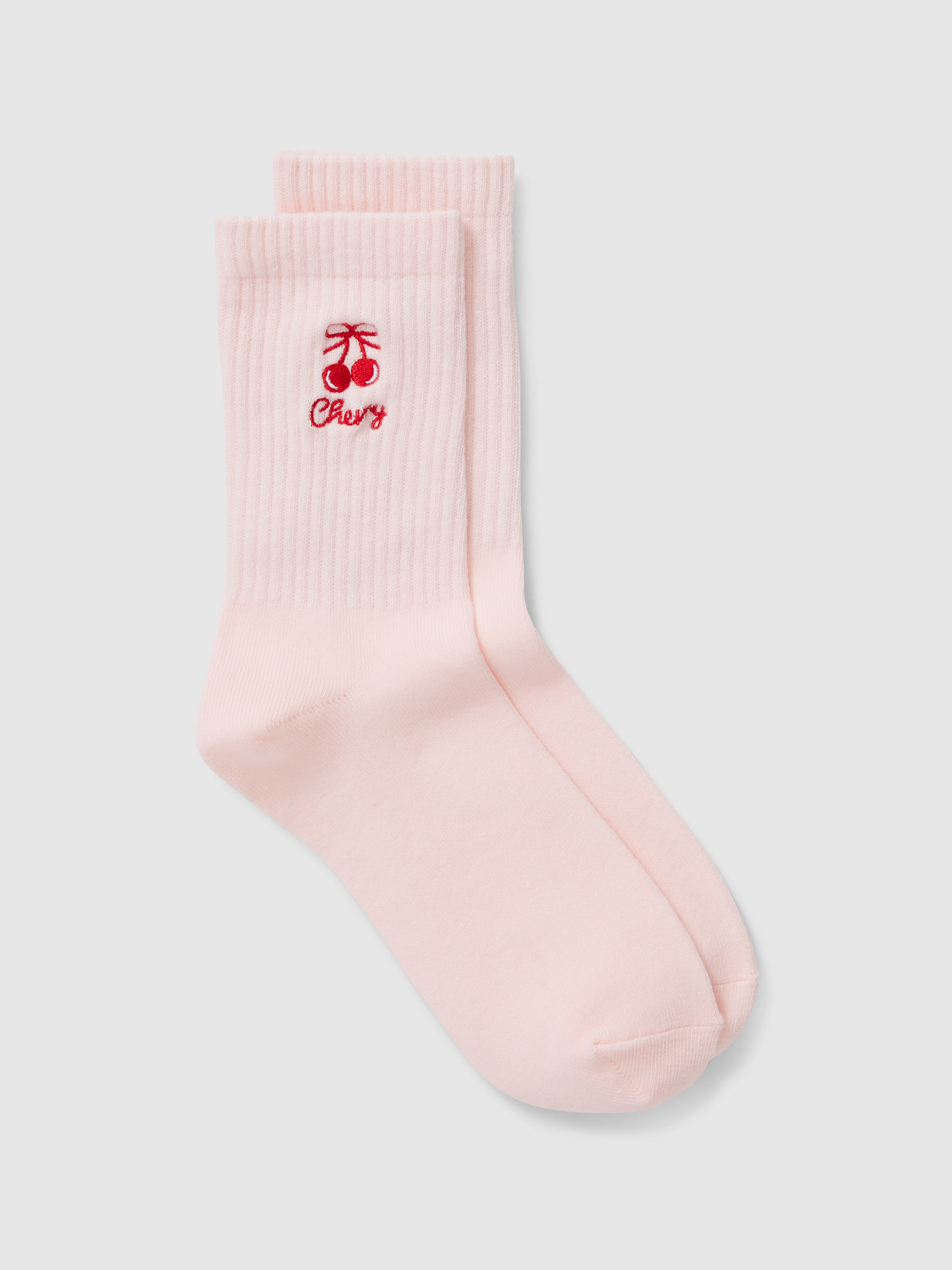 S26 Emb Crew Sock