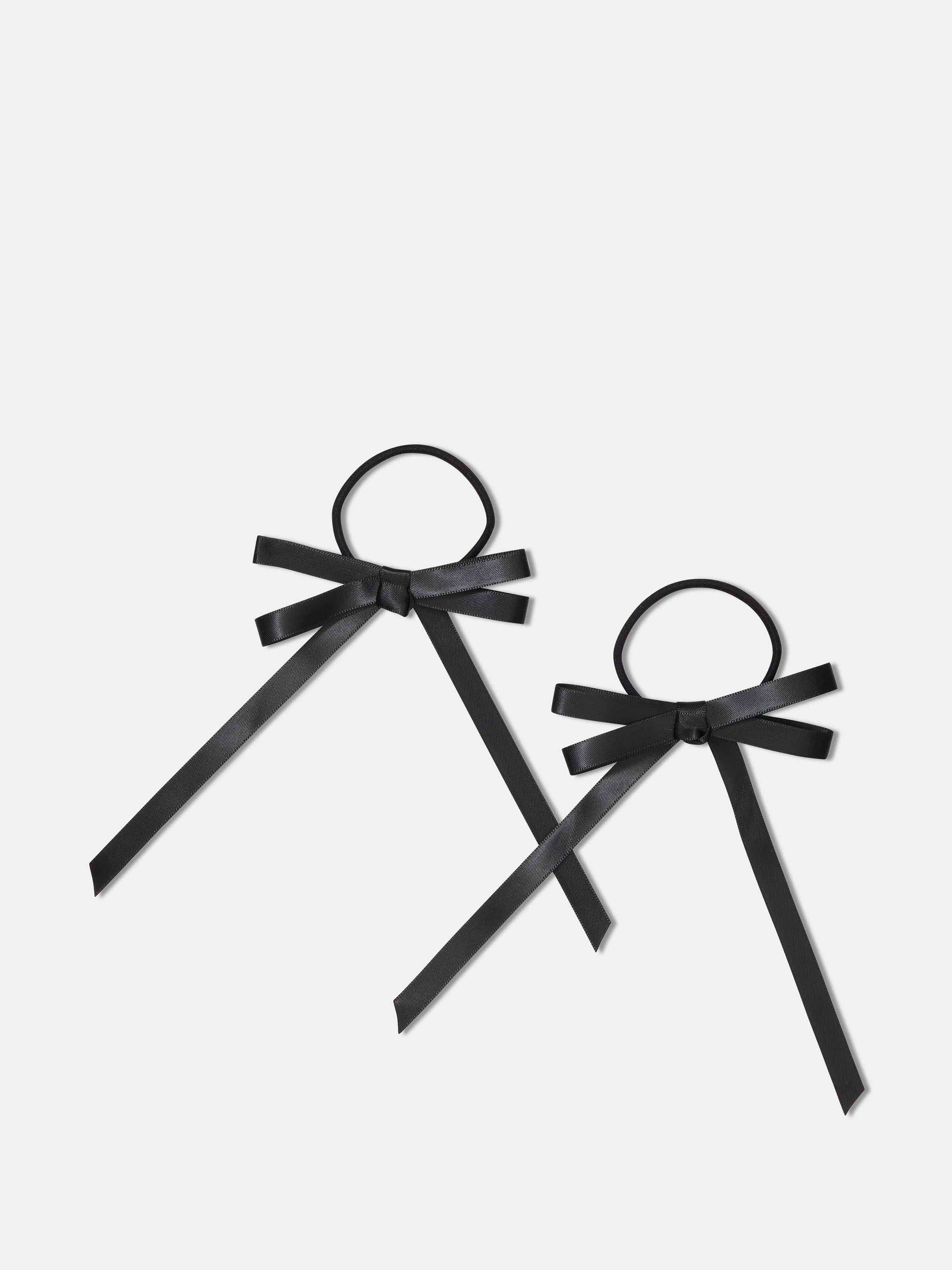 2 Pack Bow Hair Ties