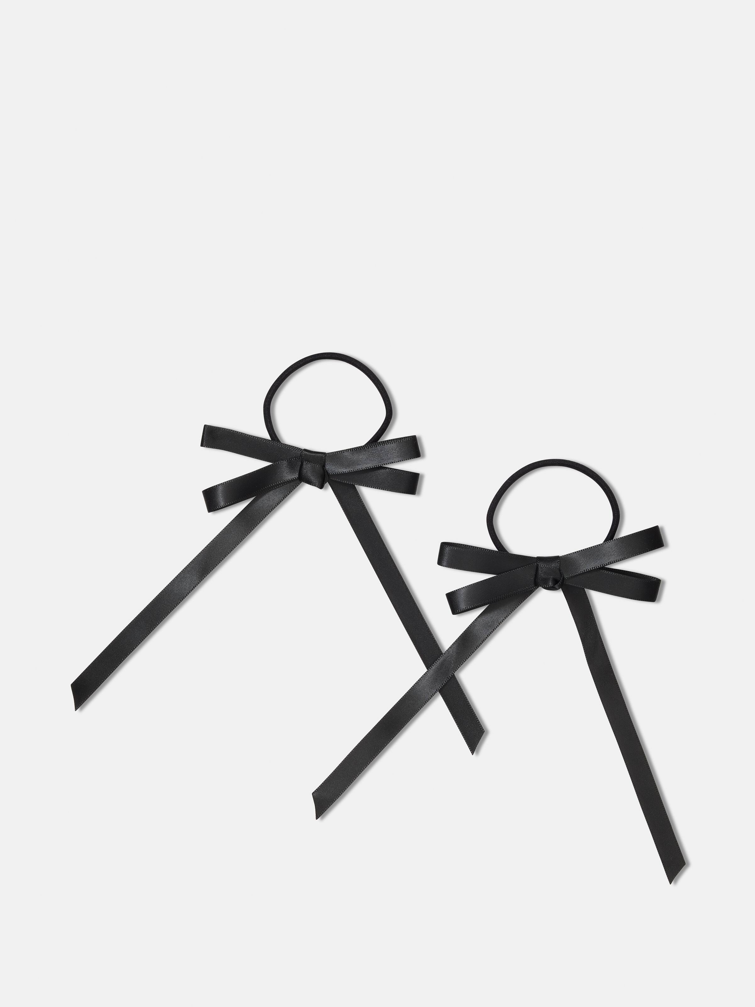 2 Pack Bow Hair Ties