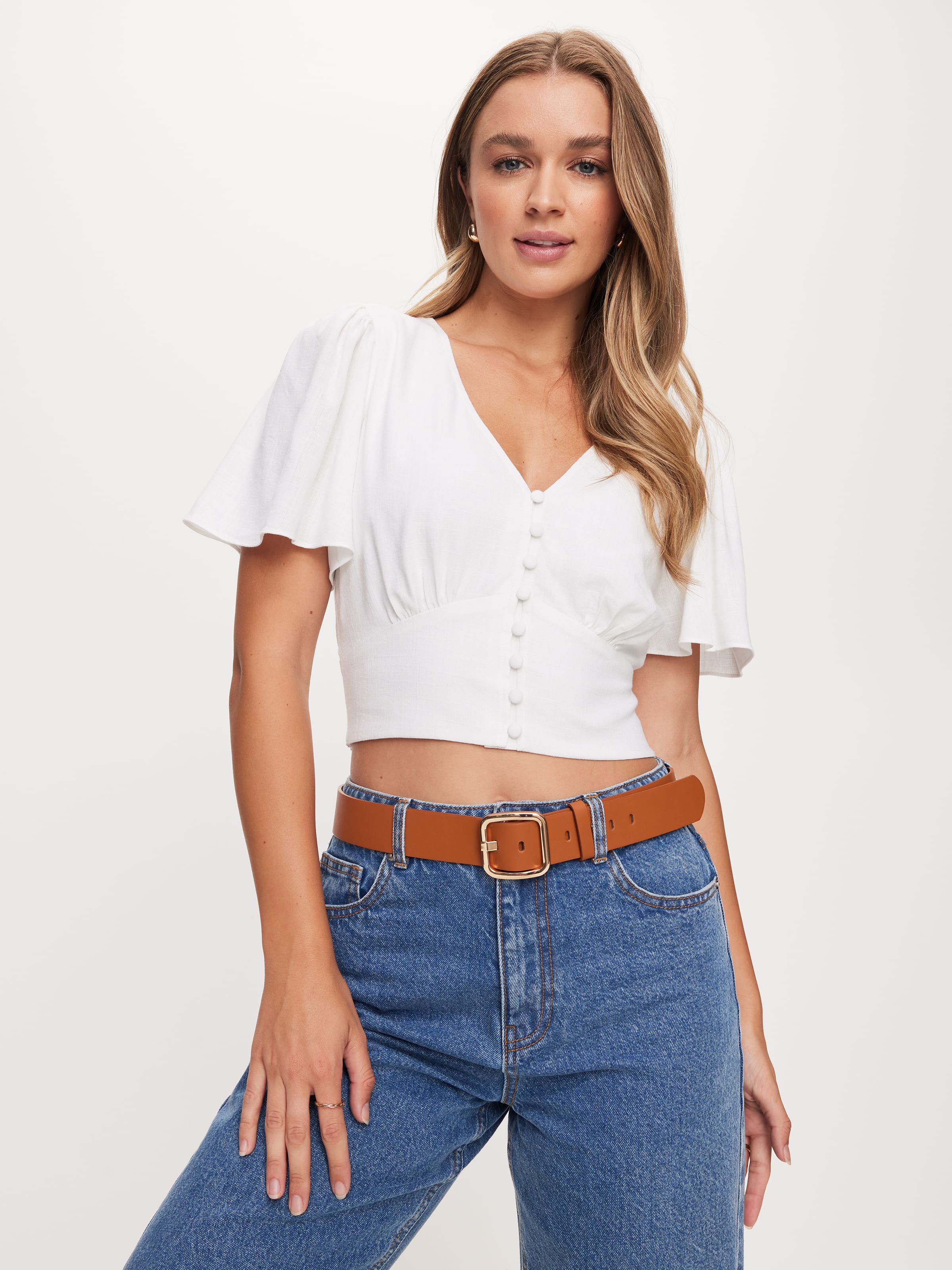 Small Square Jean Belt