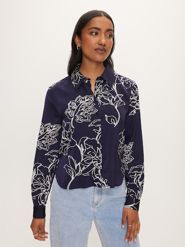 Noa Satin Shirt                                                                                                                 