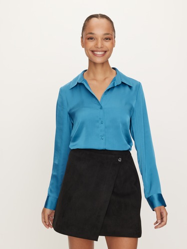 Elisa Satin Shirt                                                                                                               