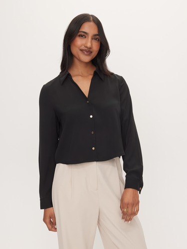Laila Cropped Shirt                                                                                                             