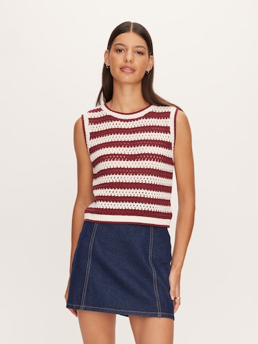 Serena Sleeveless Knit Tank                                                                                                     