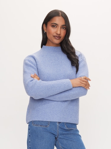 Marissa Mock Neck Knit                                                                                                          