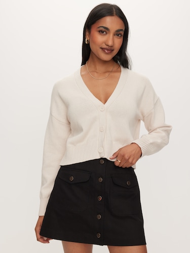 Dana Crop Cardi                                                                                                                 