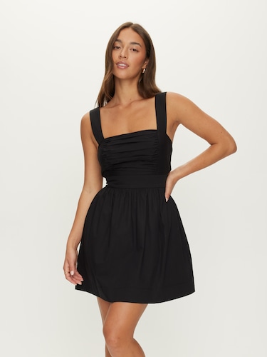 Elise Bow Mini Dress                                                                                                            