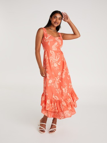 Shiny Halter A-line  Pleated Maxi Dress Peacock