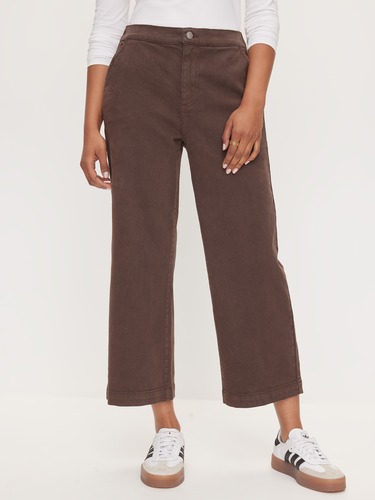 Whitney Wide Leg Crop Pant                                                                                                      