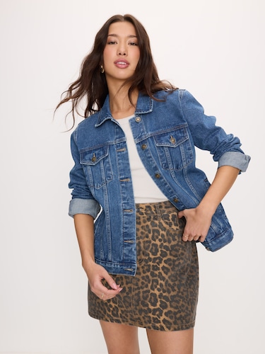 Girlfriend Denim Jacket                                                                                                         