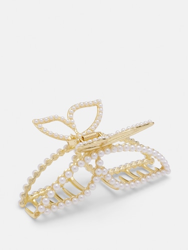 Pearl Butterfly Hair Claw                                                                                                       
