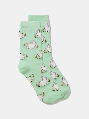 Easter Fluffy Crew Sock