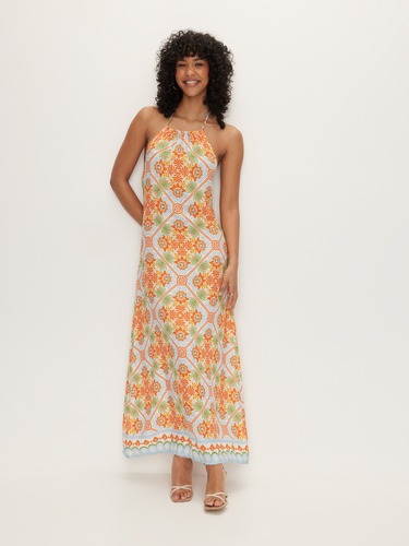 Tahiti Halter Maxi Dress                                                                                                        