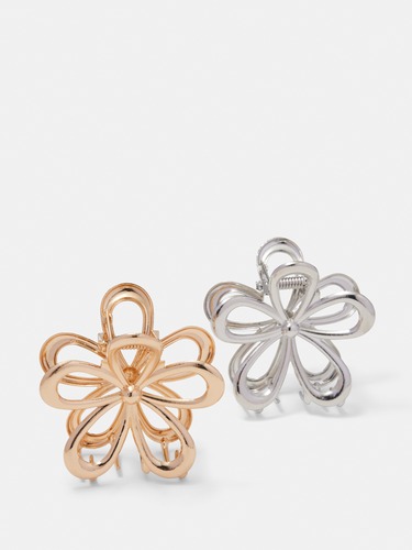 2 Pack Metal Flower Claw                                                                                                        