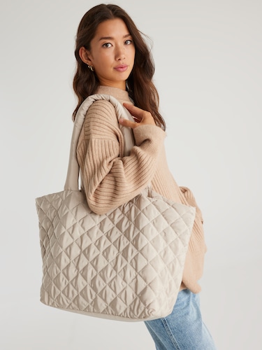 Quilted Tote Bag                                                                                                                